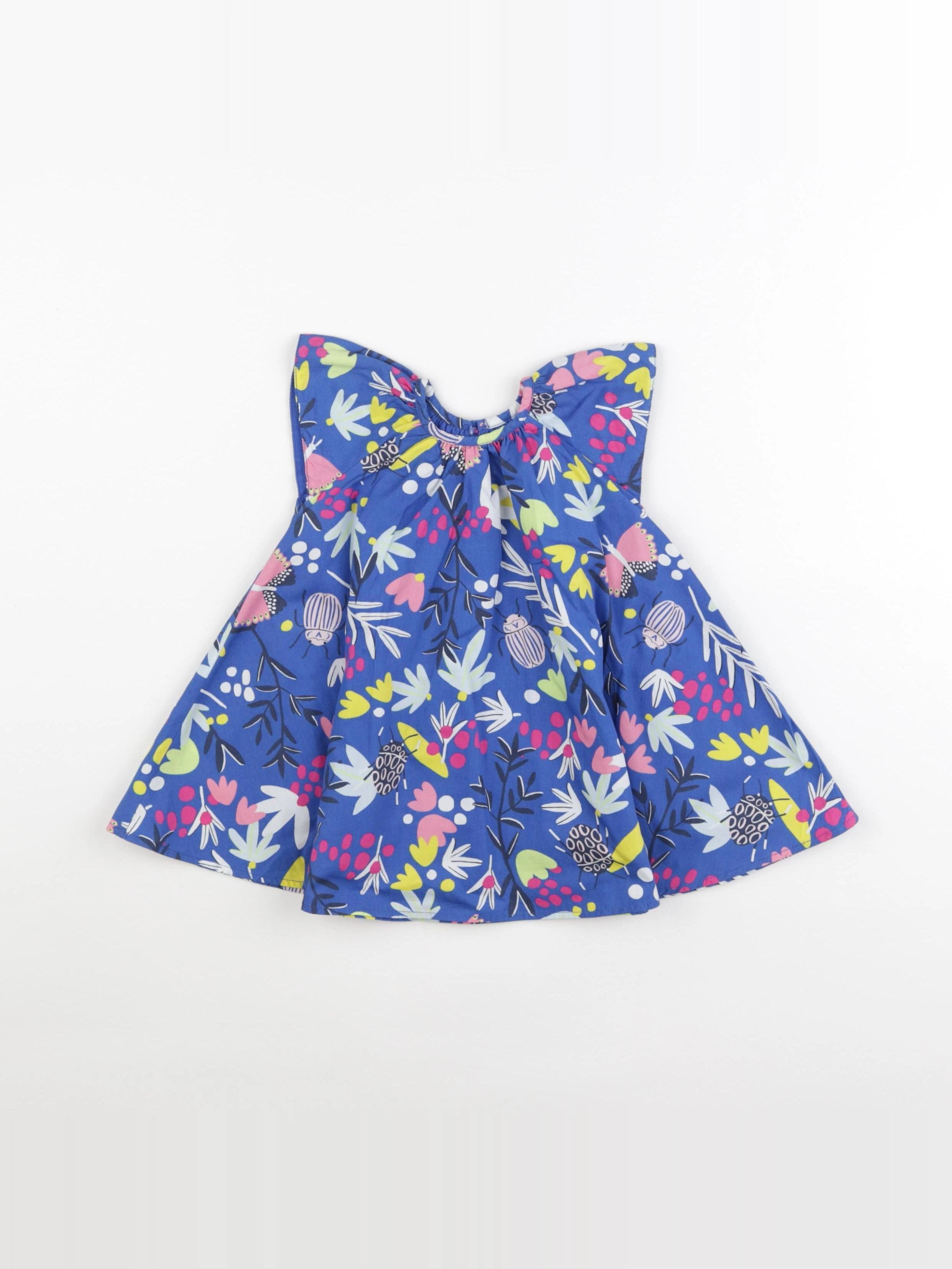 Catimini - robe multicolore - 6 mois