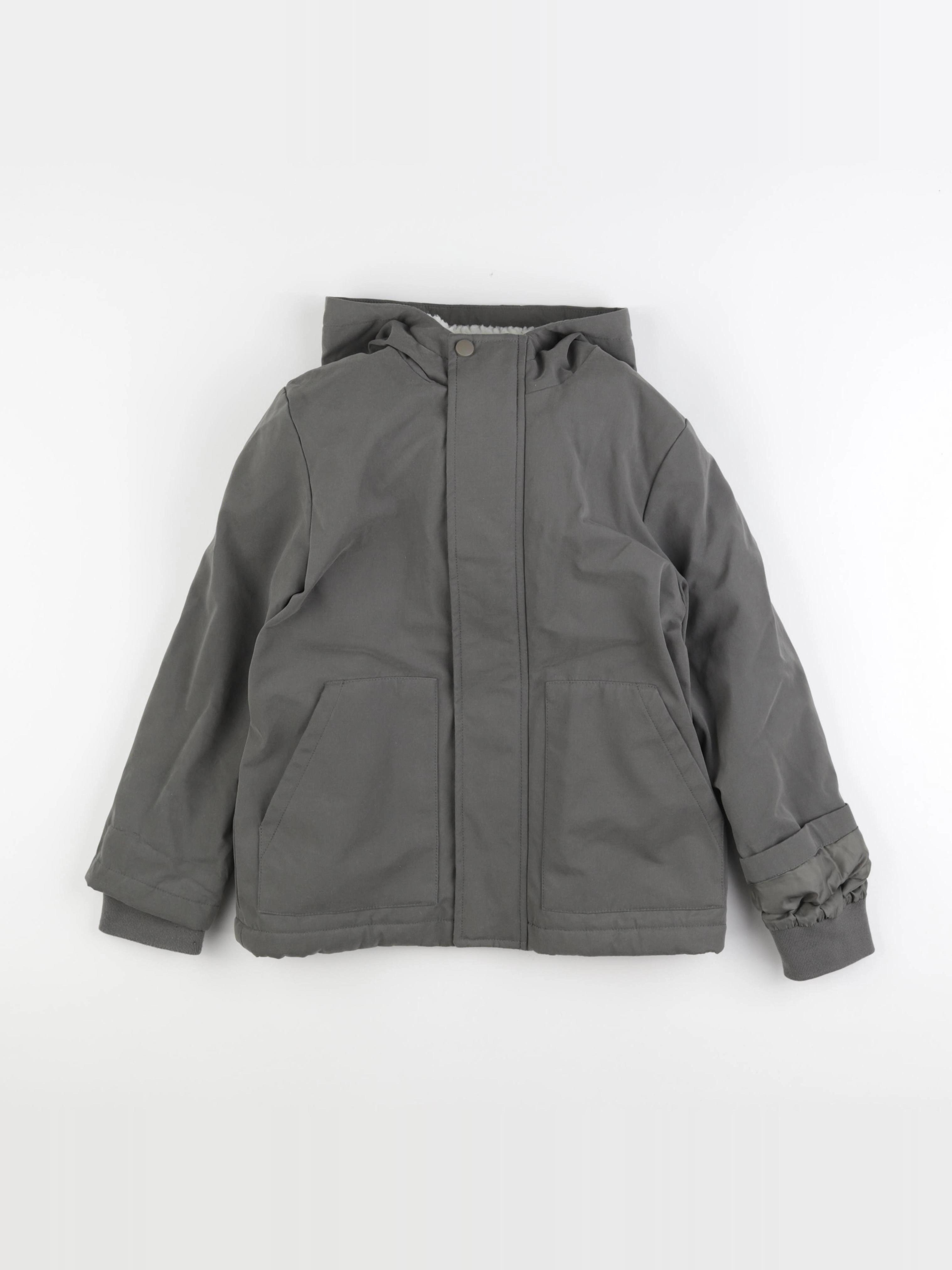 Monoprix - parka vert - 8 ans