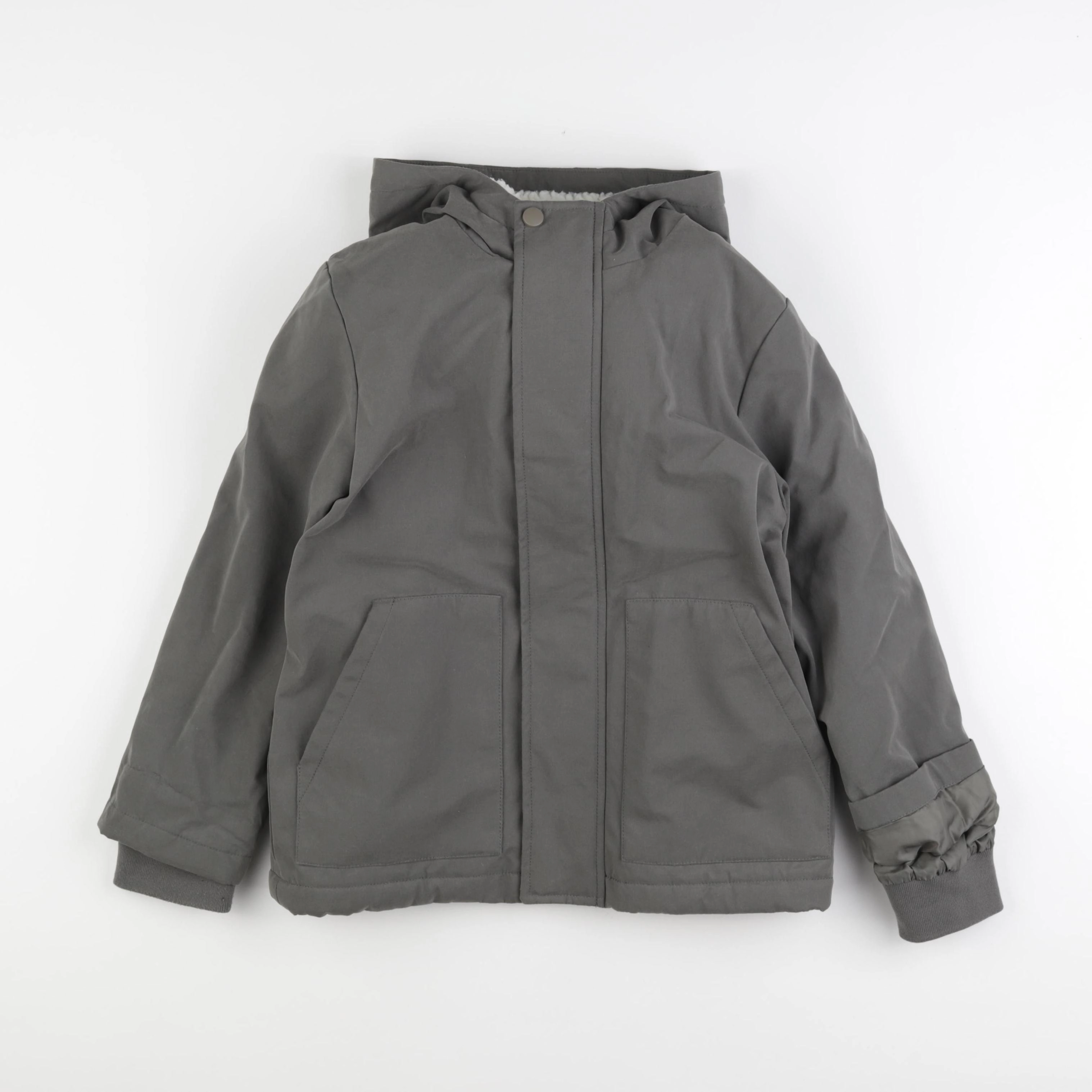 Monoprix - parka vert - 8 ans