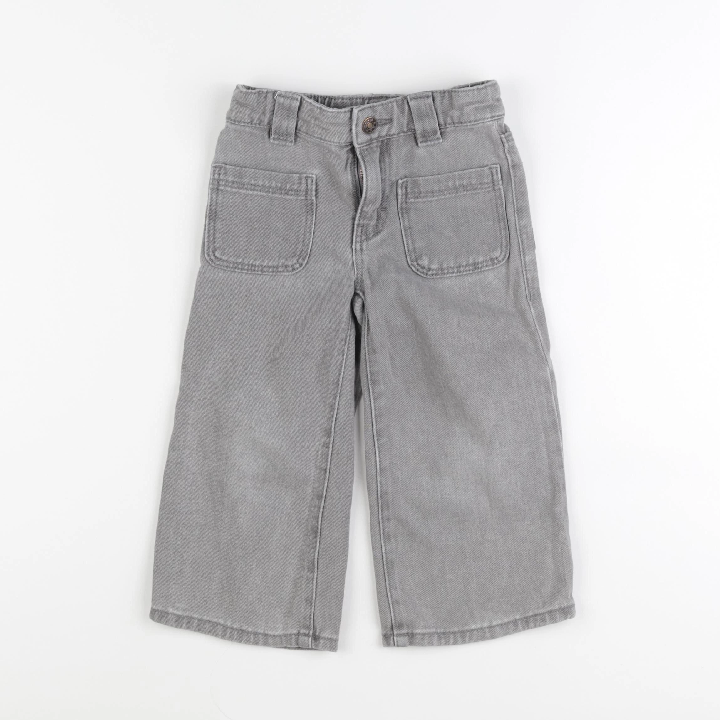 Monoprix - jean gris - 3 ans