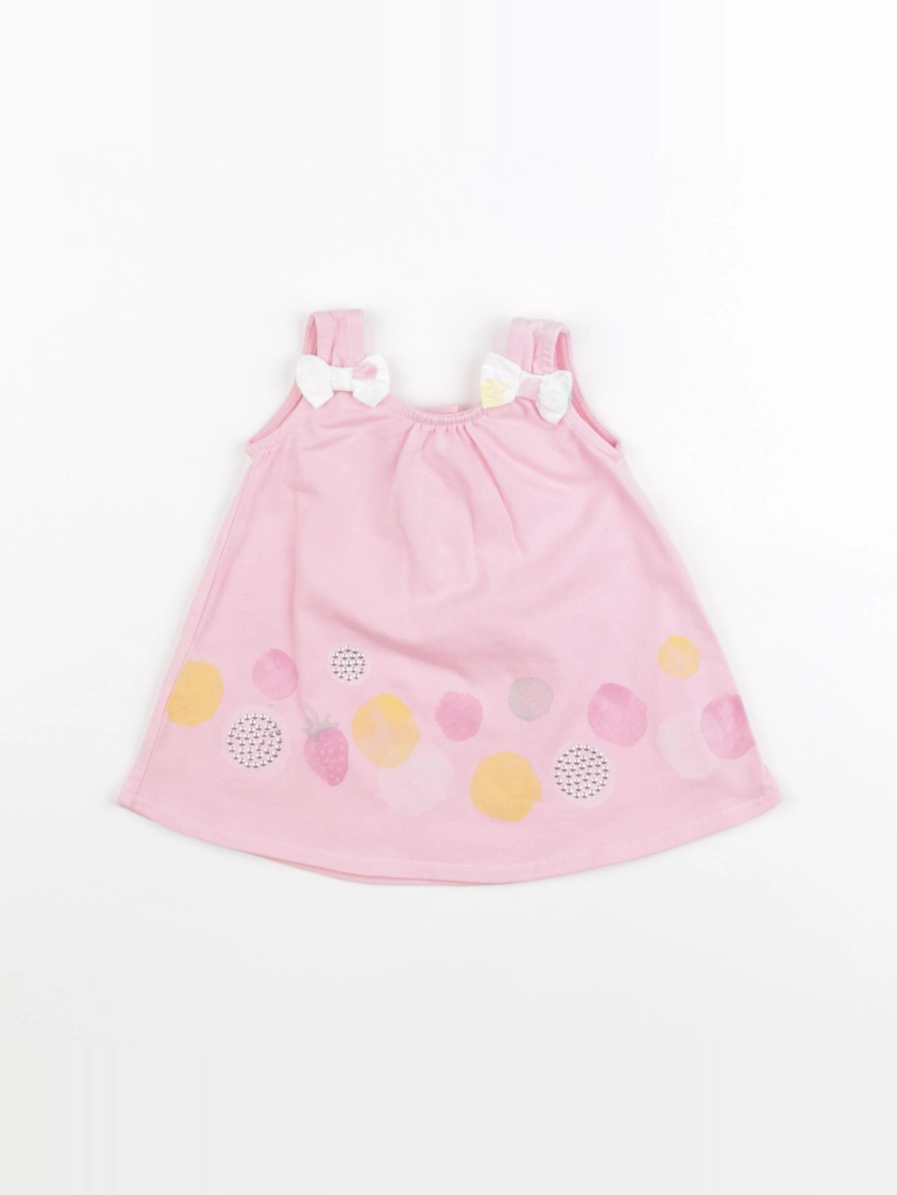 Absorba - robe rose - 1 mois