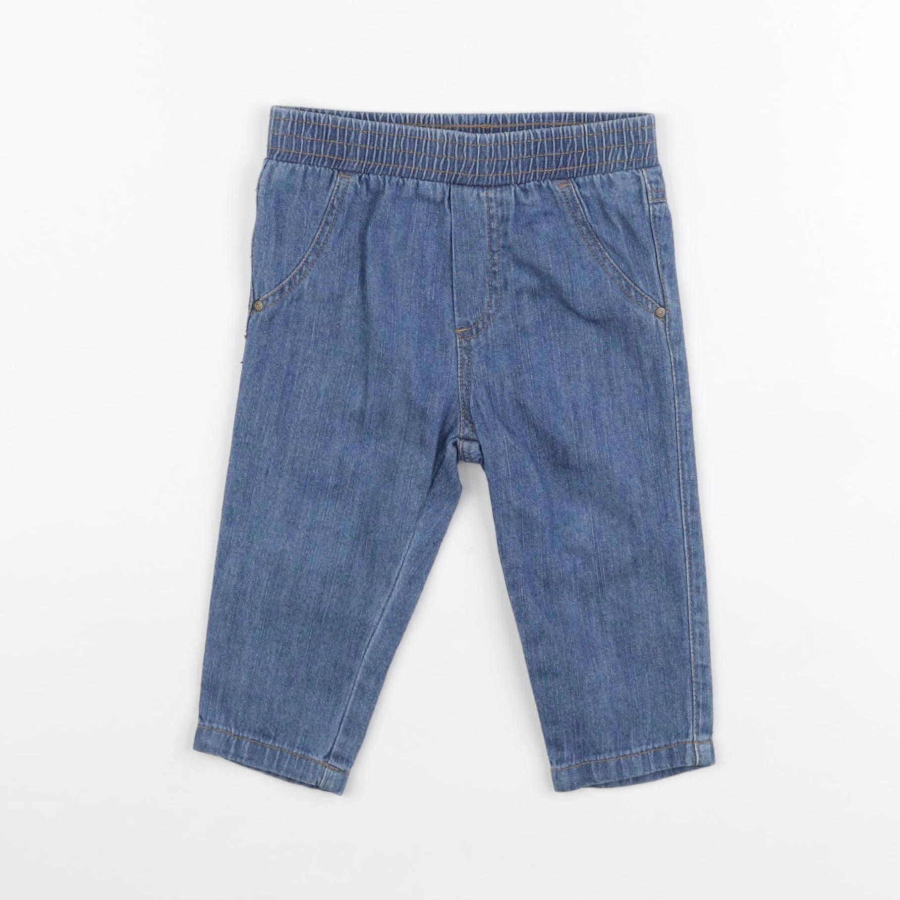 Catimini - pantalon bleu - 6 mois