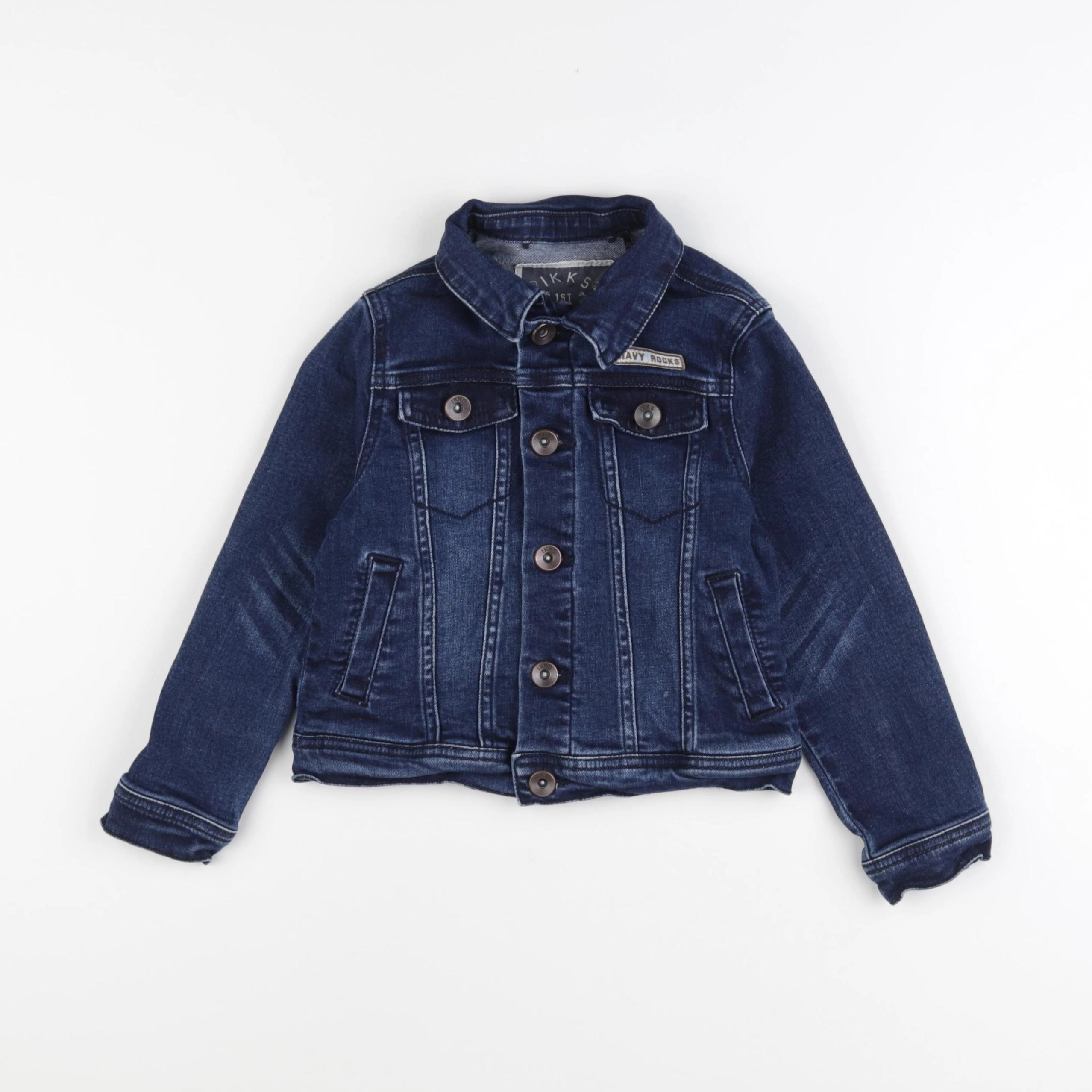 IKKS - veste bleu - 4 ans