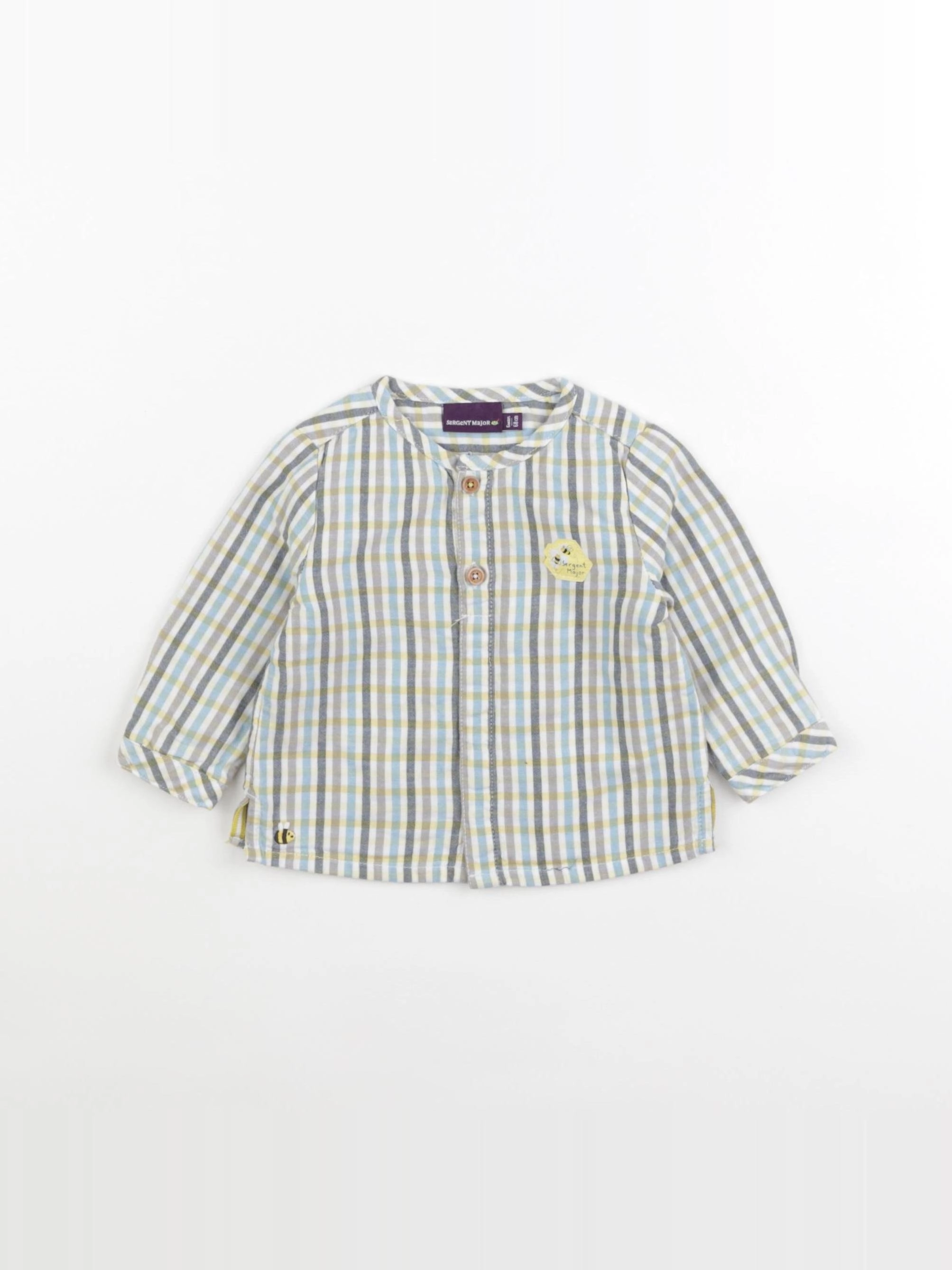 Sergent Major - chemise multicolore - 6 mois