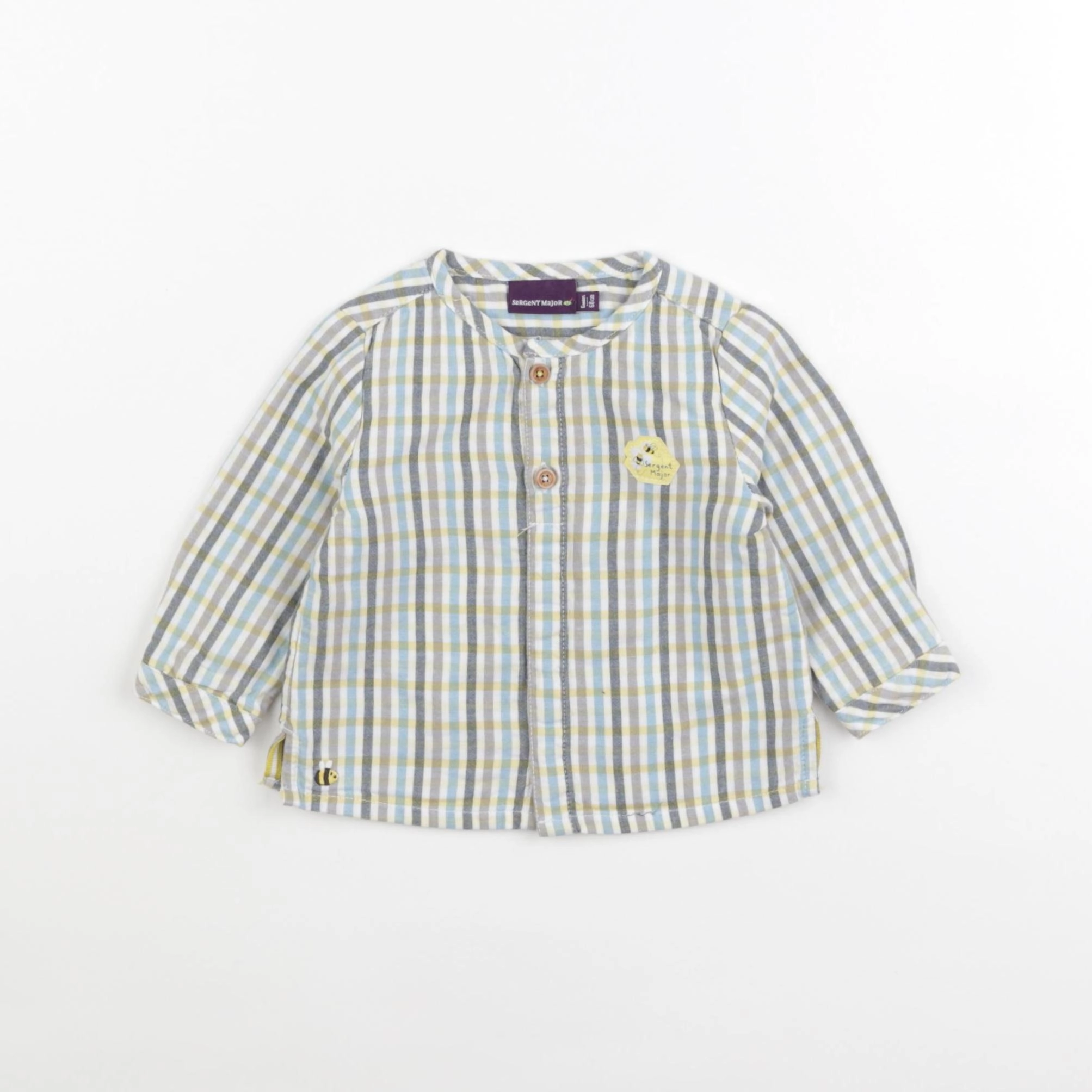 Sergent Major - chemise multicolore - 6 mois