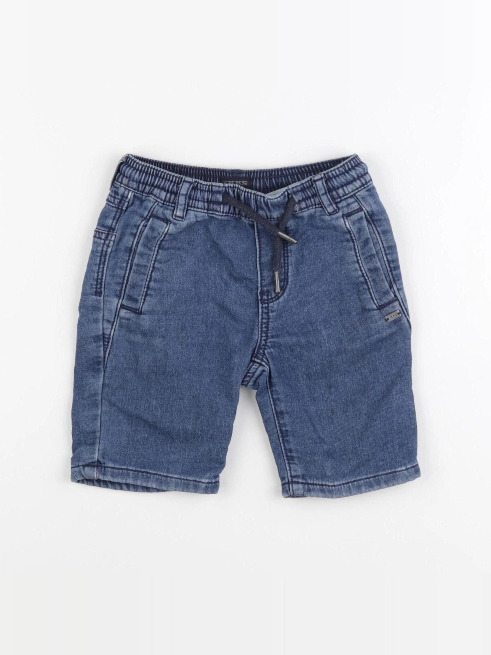 IKKS - short bleu - 4 ans