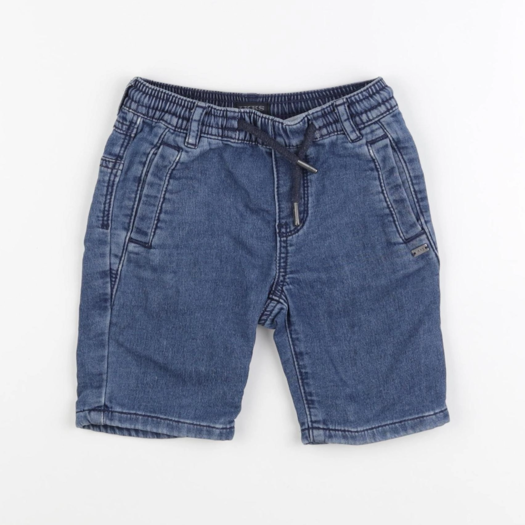 IKKS - short bleu - 4 ans