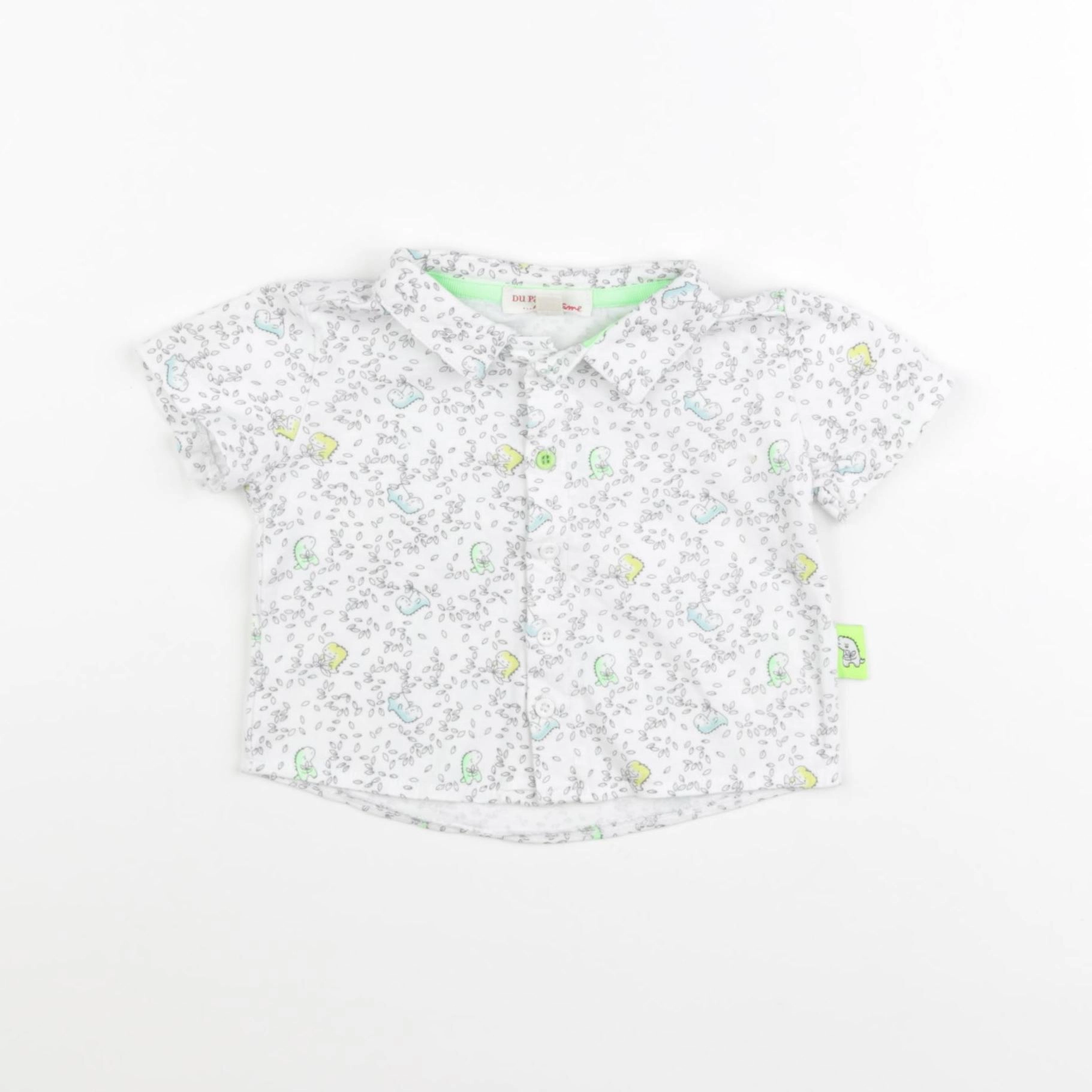 DPAM - chemise blanc, gris - 3 mois