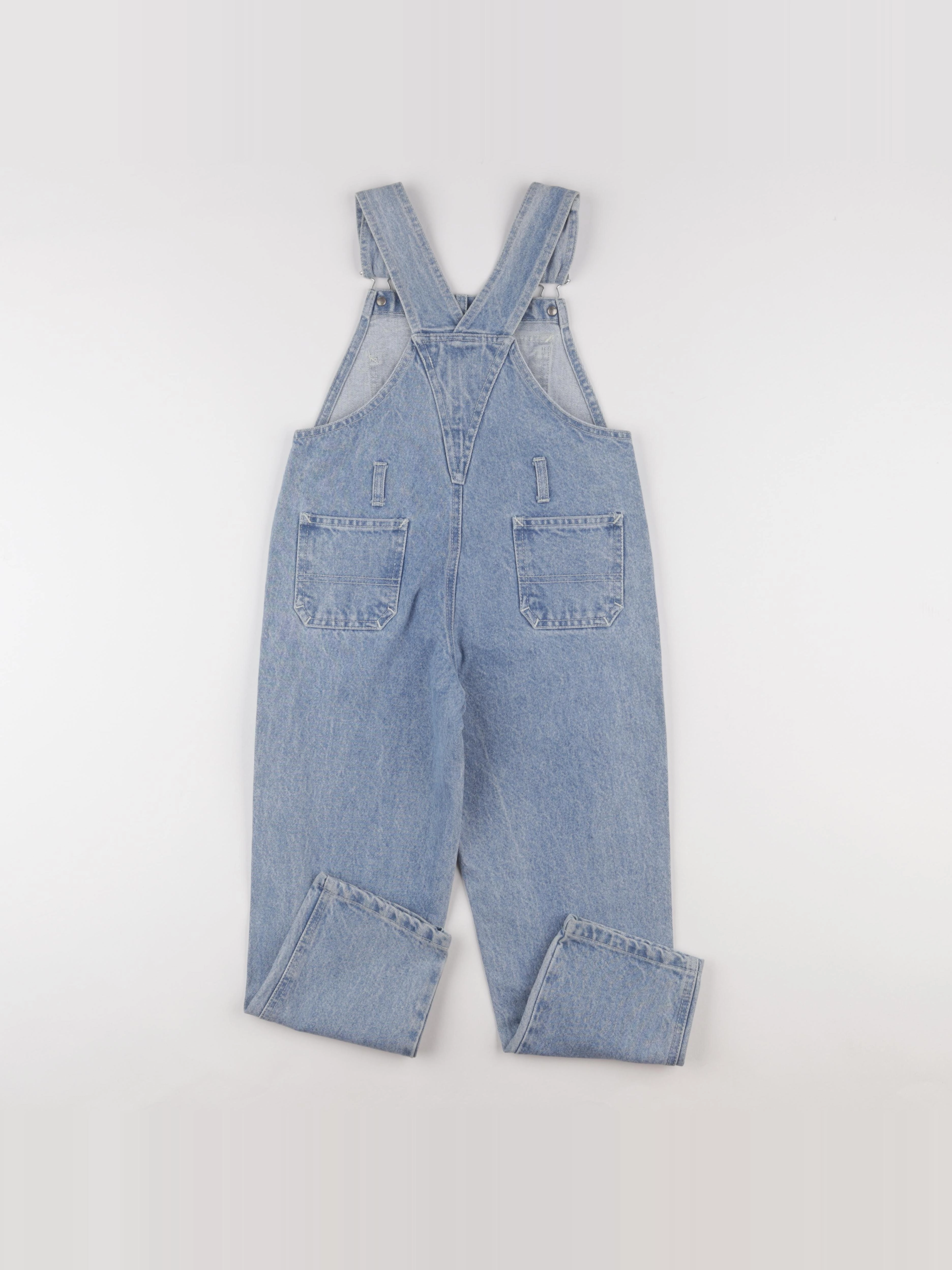 Vintage - salopette bleu - 7 ans