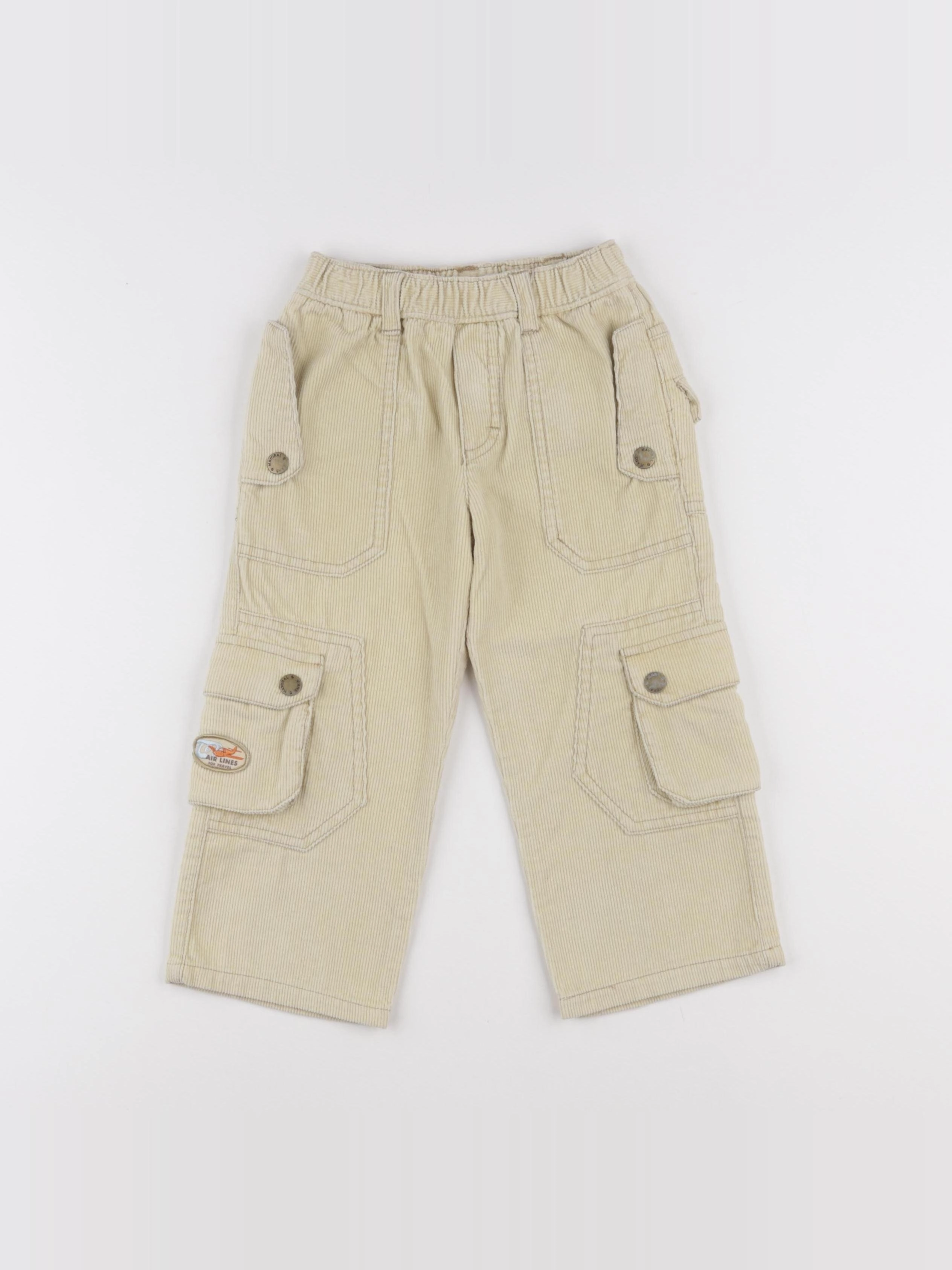Vintage - pantalon beige - 2 ans