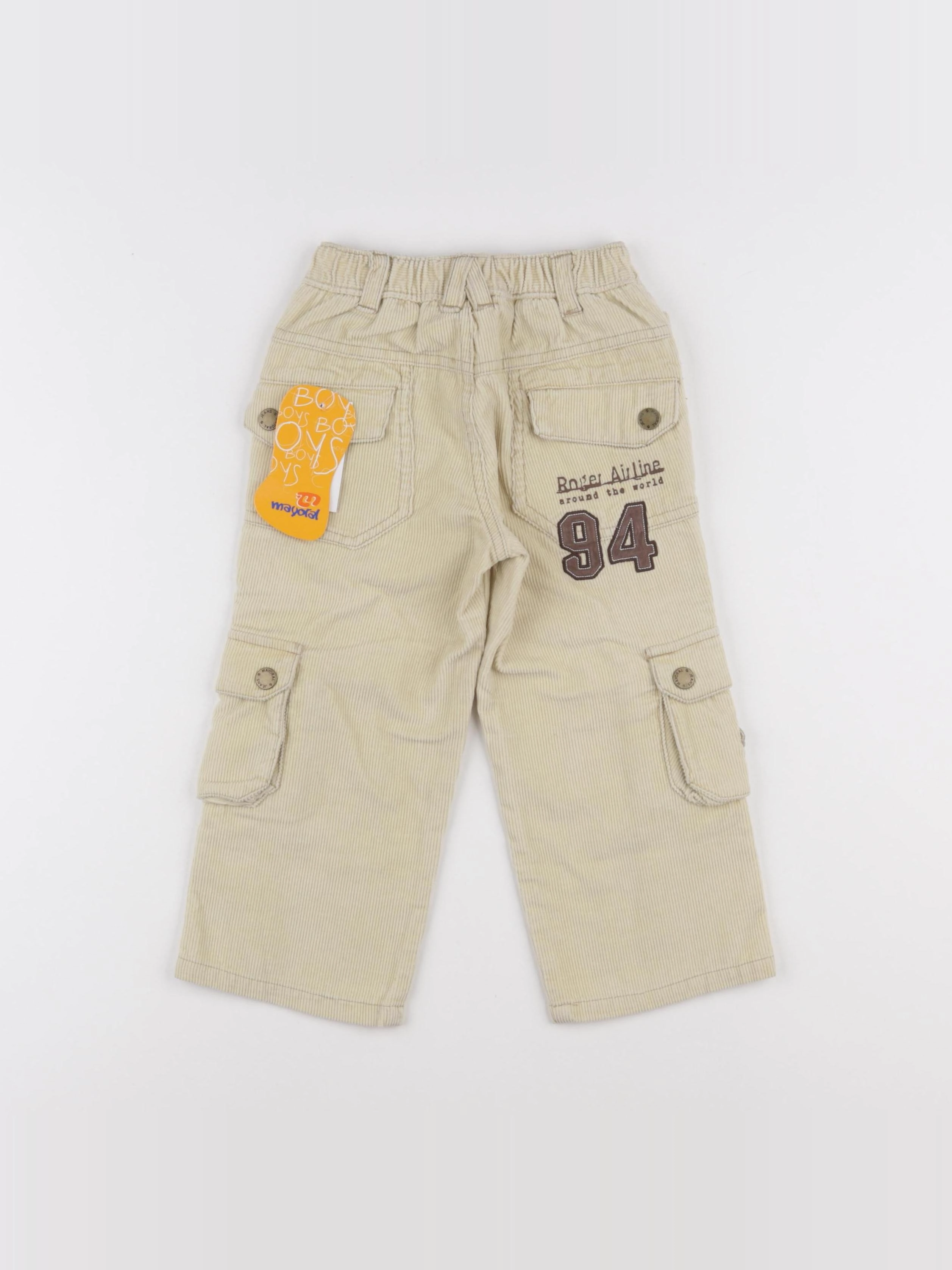 Vintage - pantalon beige - 2 ans