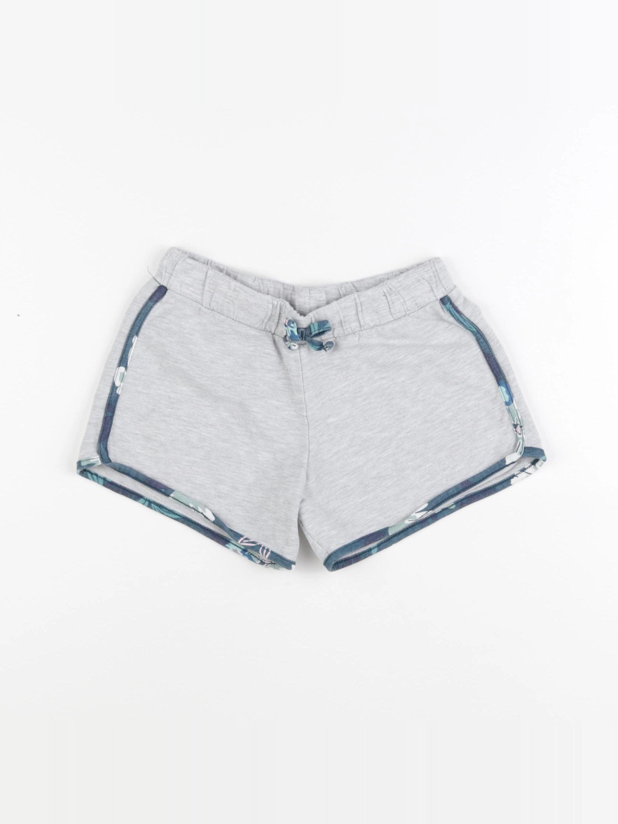 Vertbaudet - short gris - 8 ans