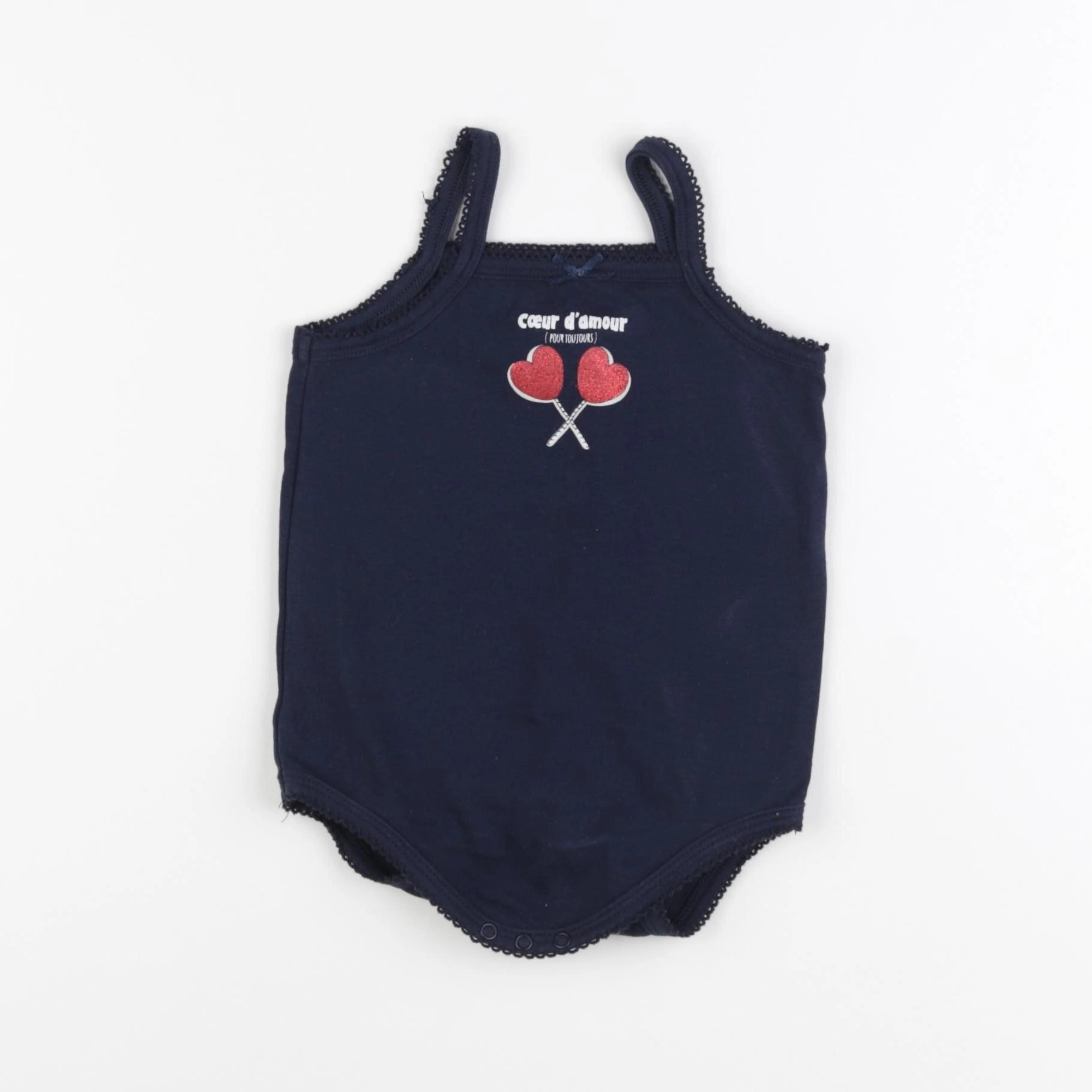 Vertbaudet - body bleu - 3 ans