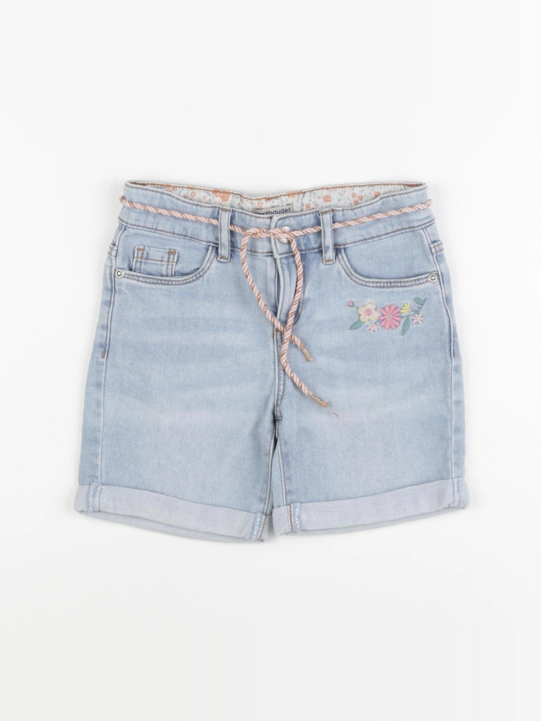 Vertbaudet - short bleu - 9 ans