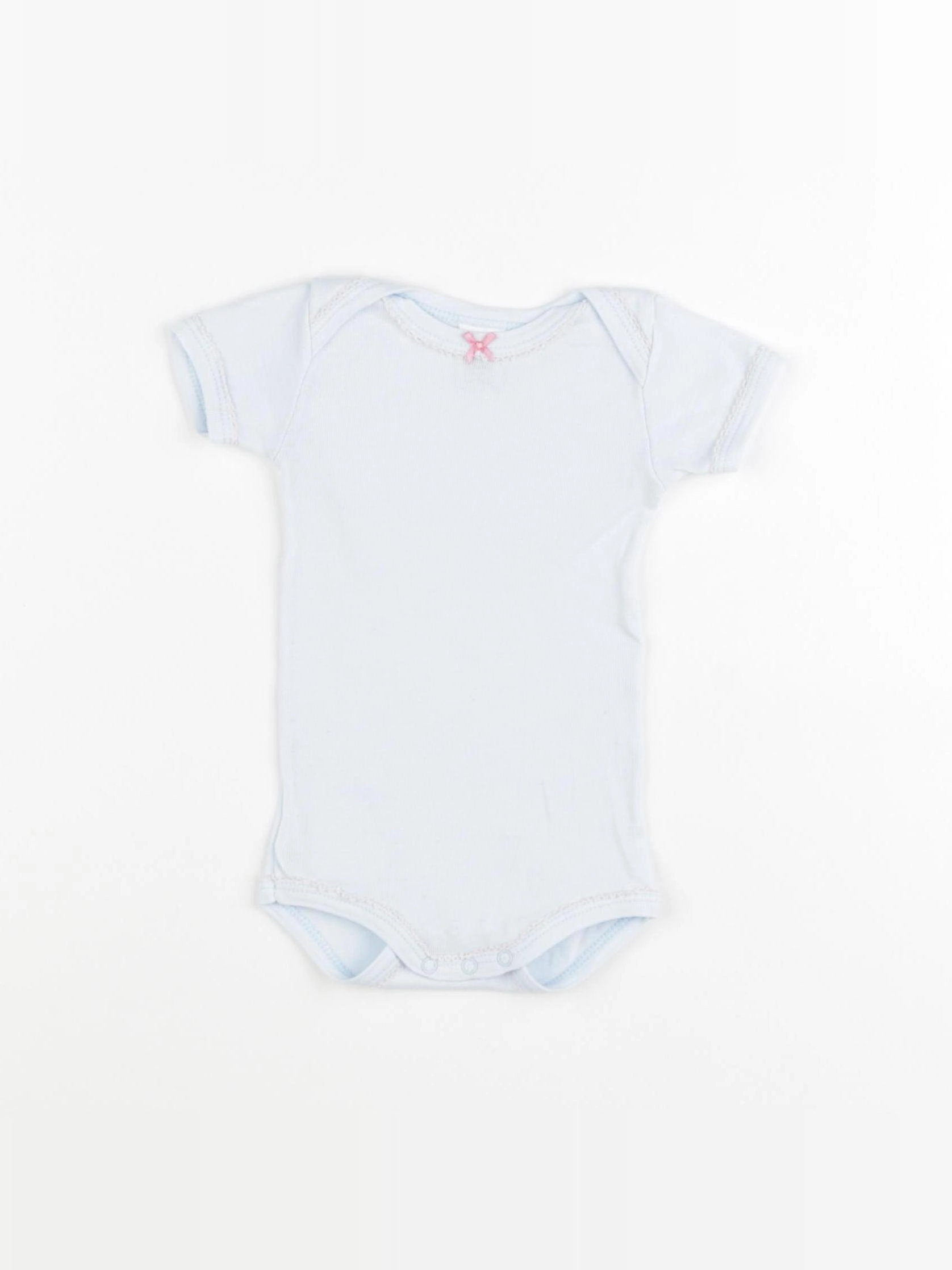 Petit Bateau - body bleu - 3 mois