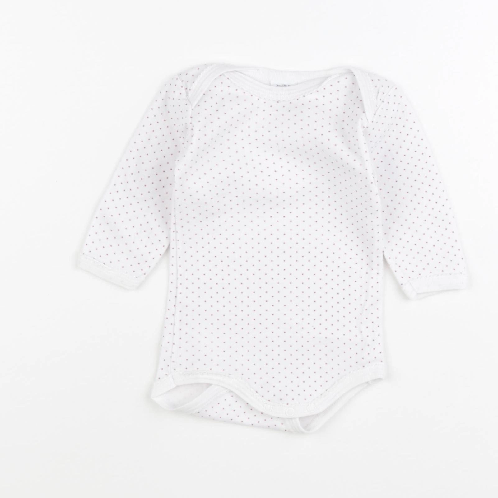 Petit Bateau - body rose - 3 mois