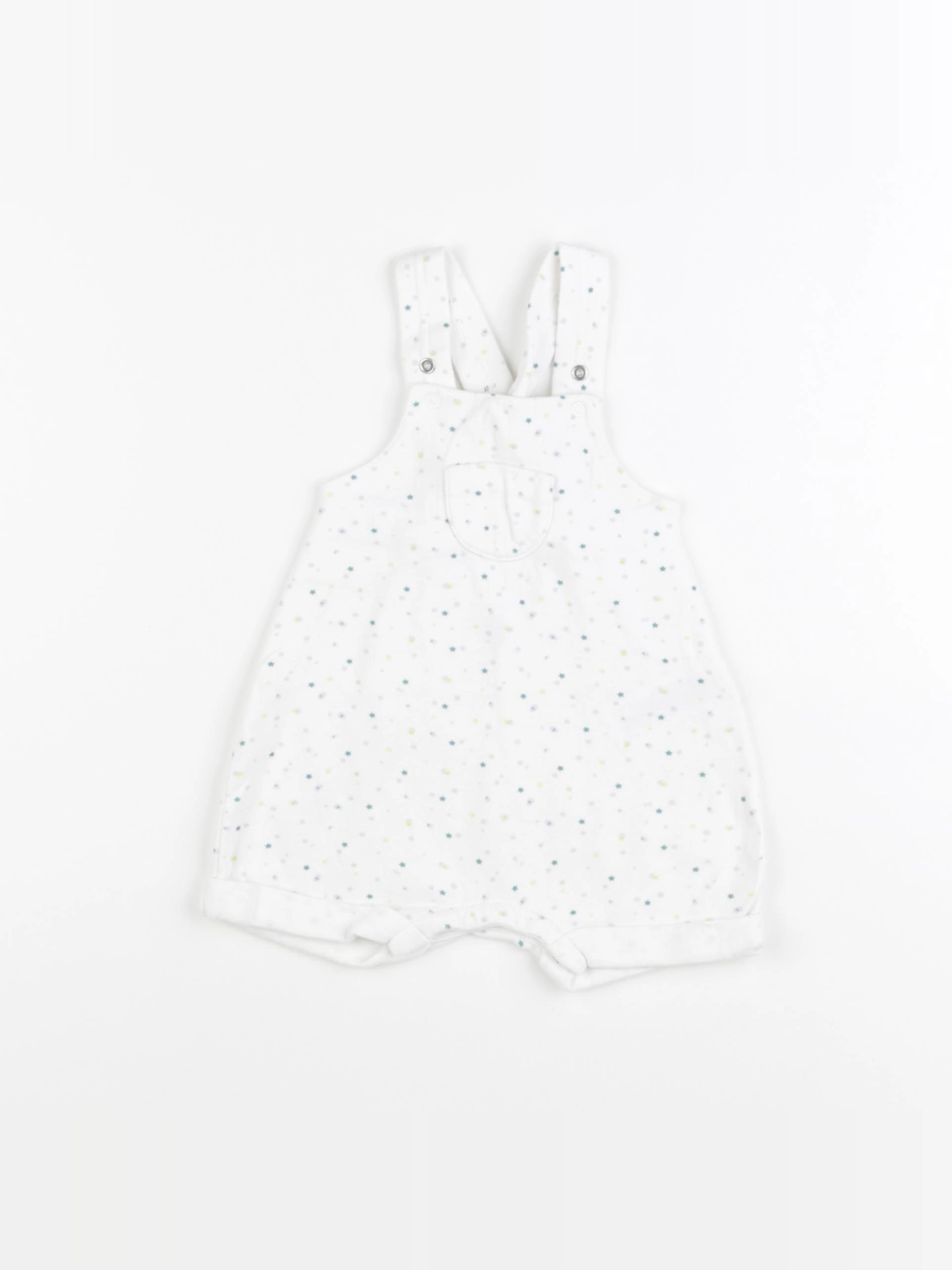 Petit Bateau - combinaison blanc - 3 mois