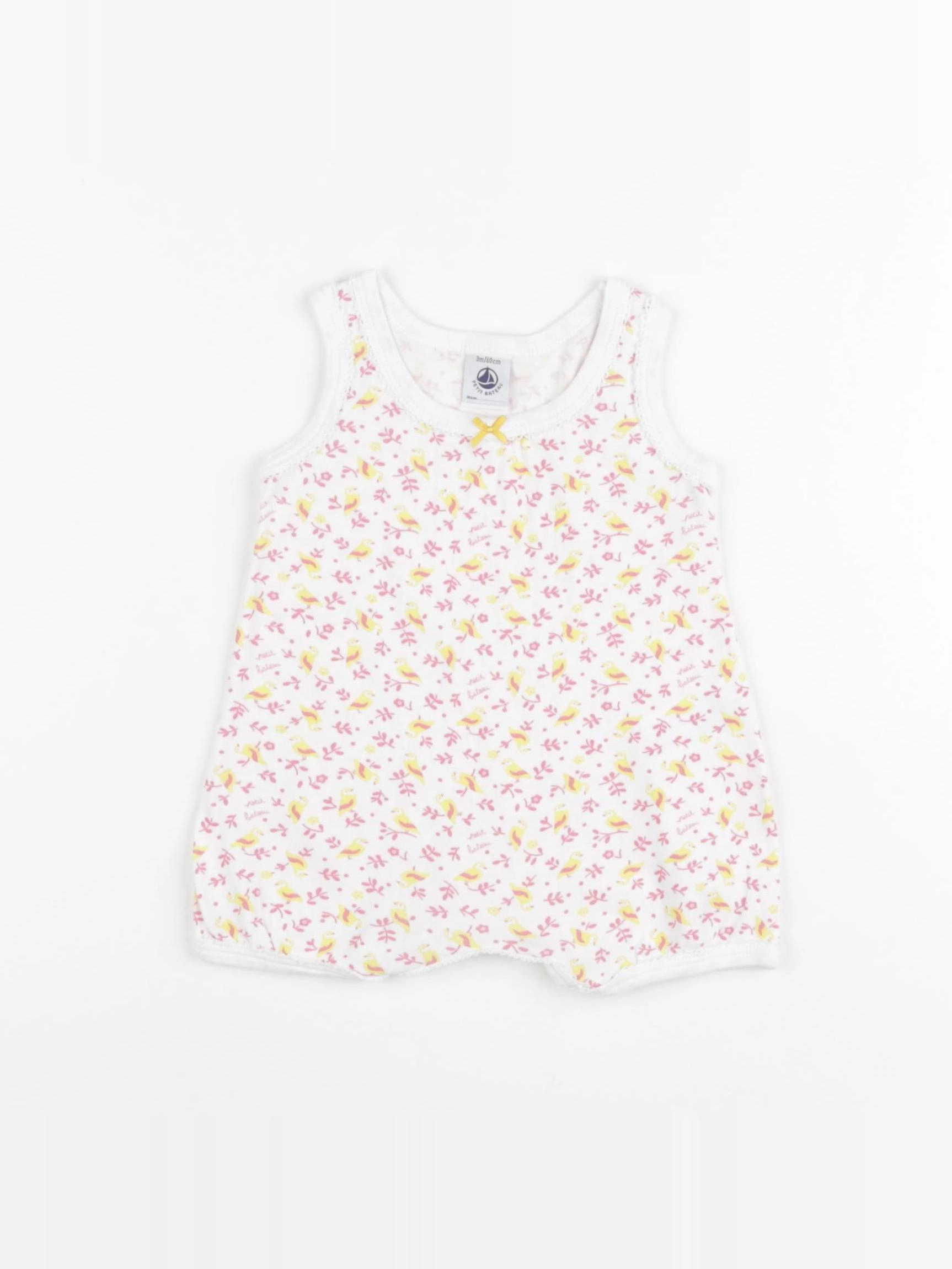 Petit Bateau - combinaison multicolore - 3 mois