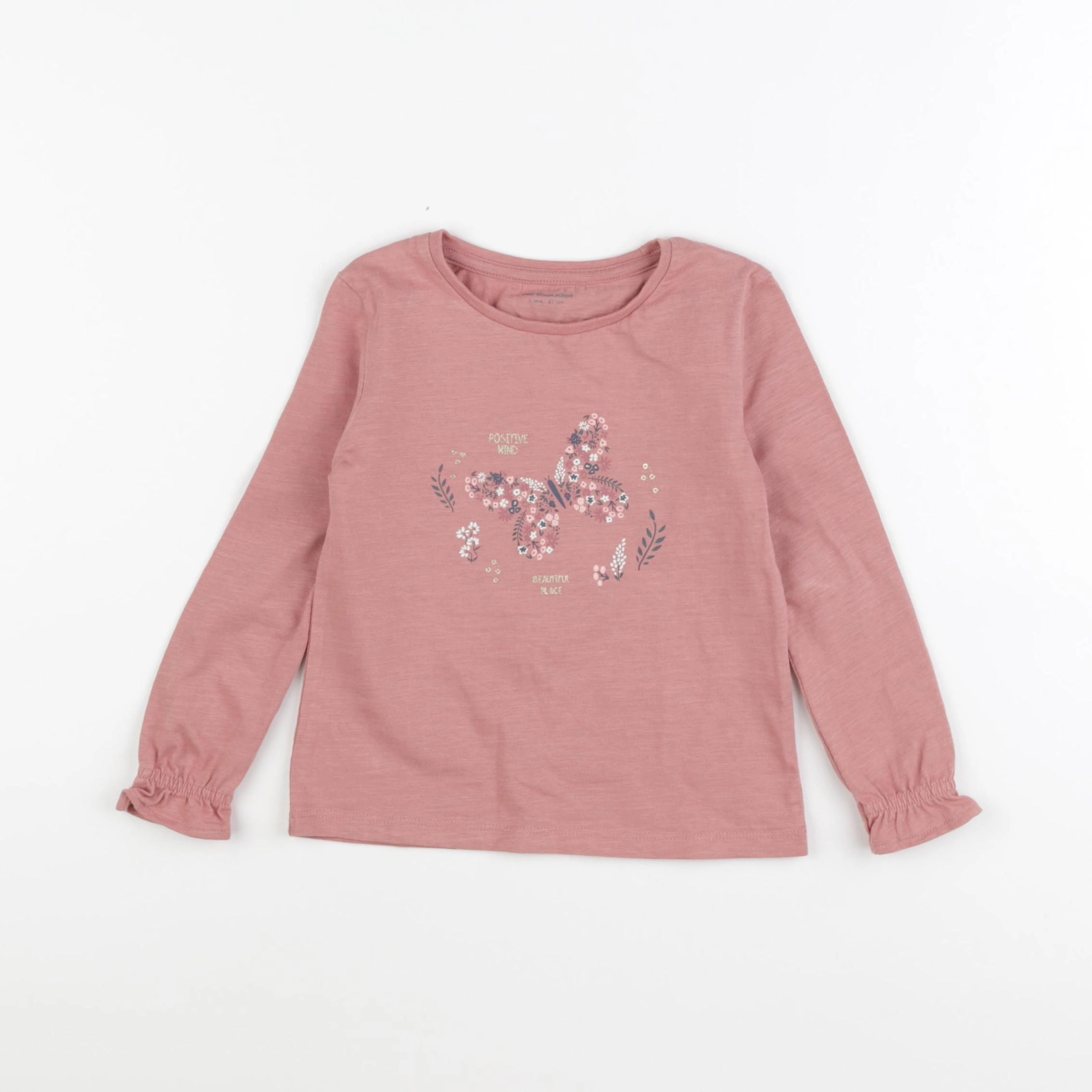 Vertbaudet - tee-shirt rose - 3 ans