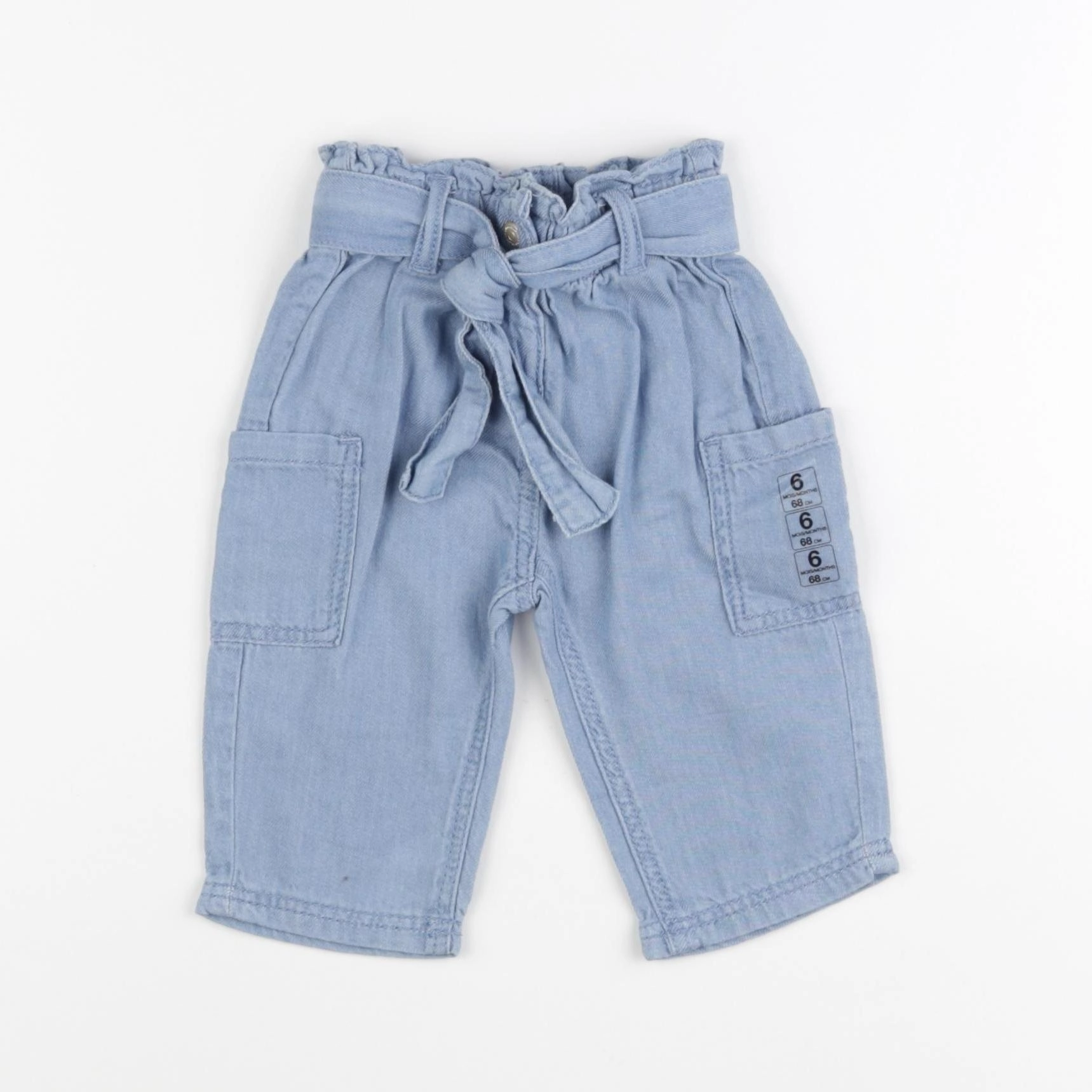Tape à l'oeil - pantalon bleu - 6 mois