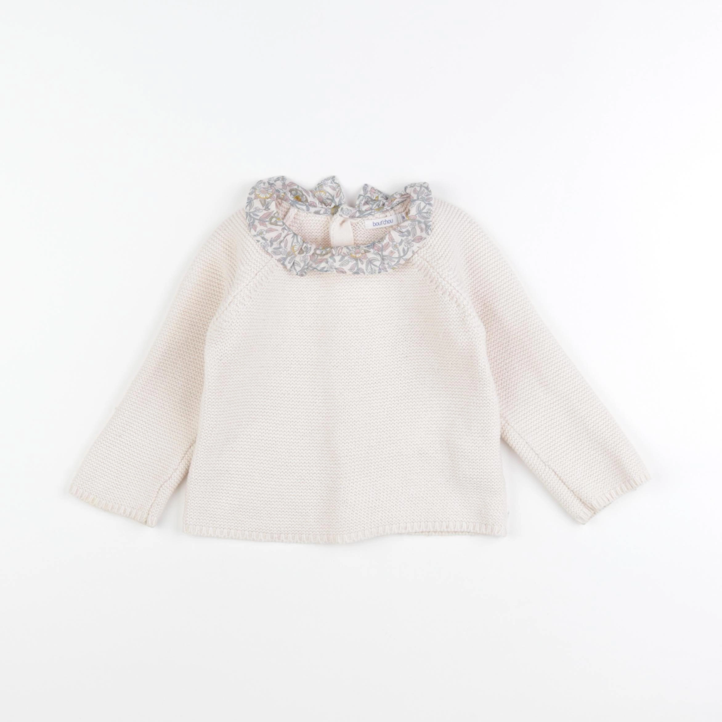 Boutchou - pull rose - 18 mois