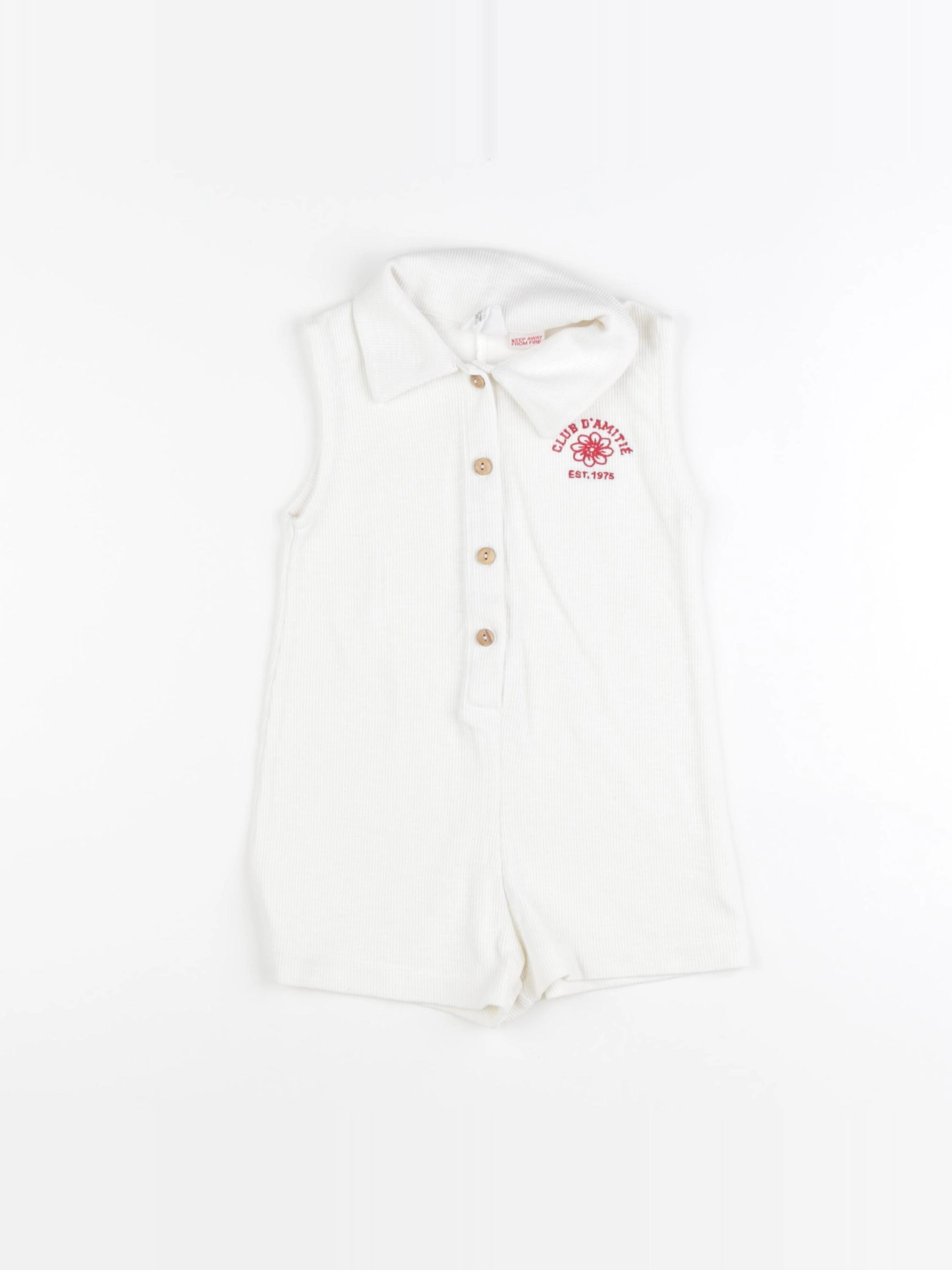 Zara - combinaison blanc - 18/24 mois