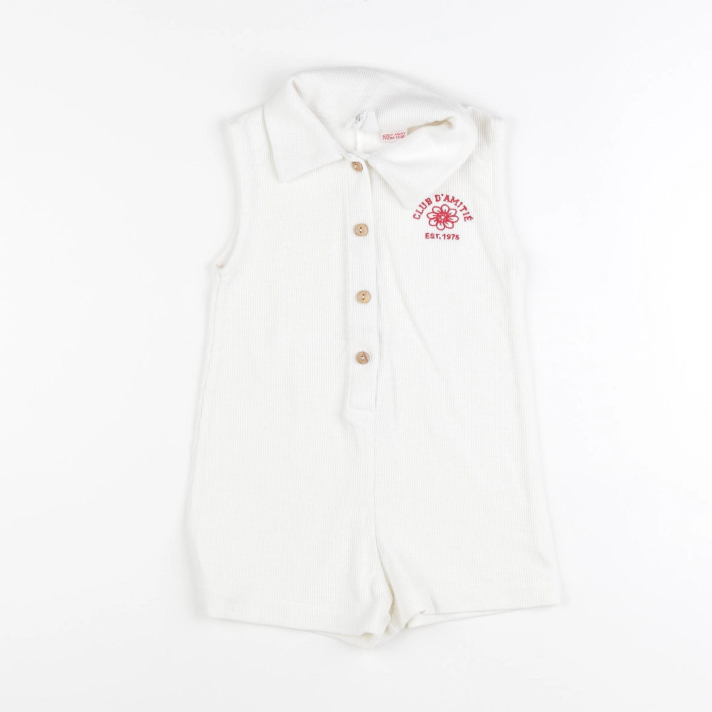 Zara - combinaison blanc - 18/24 mois