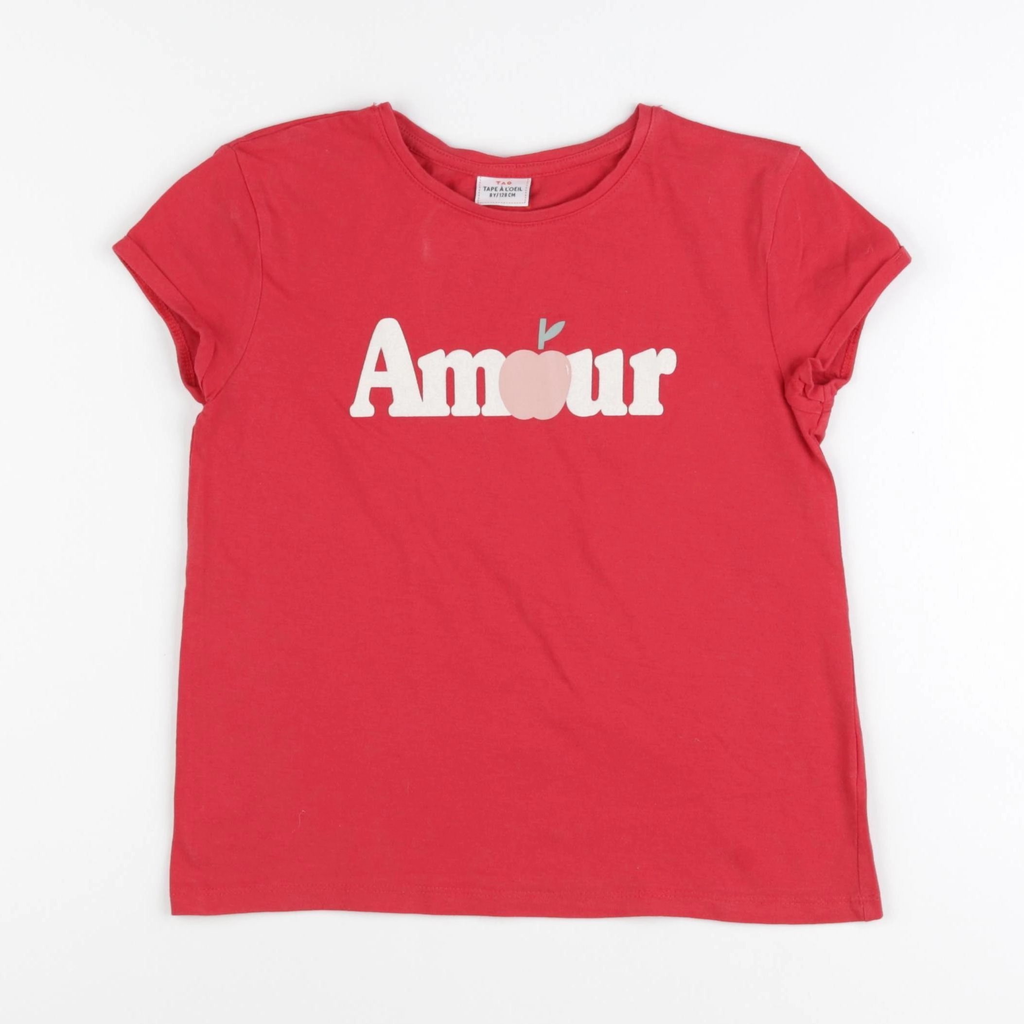 Tape à l'oeil - tee-shirt rose - 8 ans