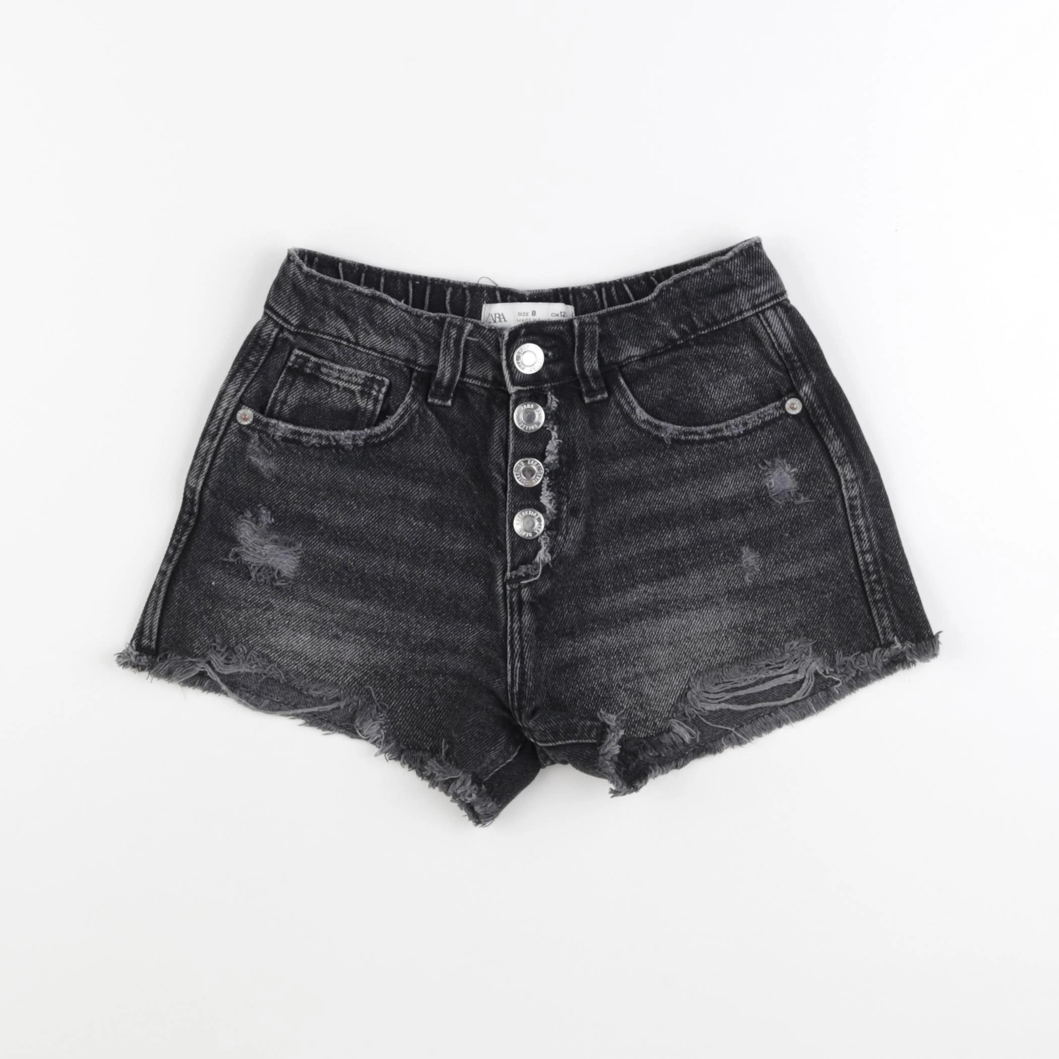 Zara - short noir - 8 ans