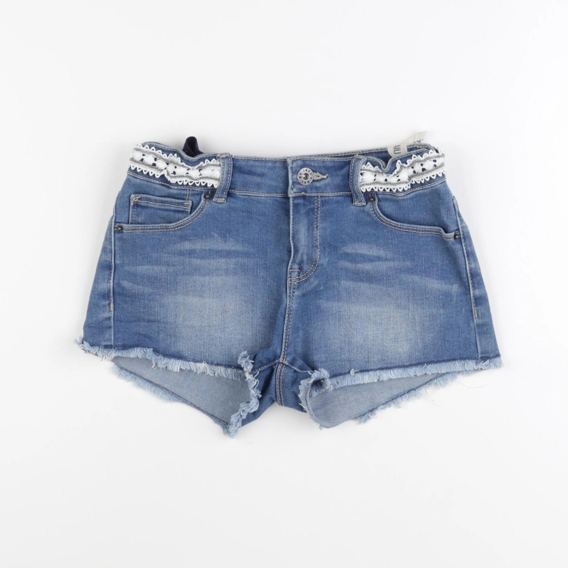 IKKS - short bleu - 10 ans