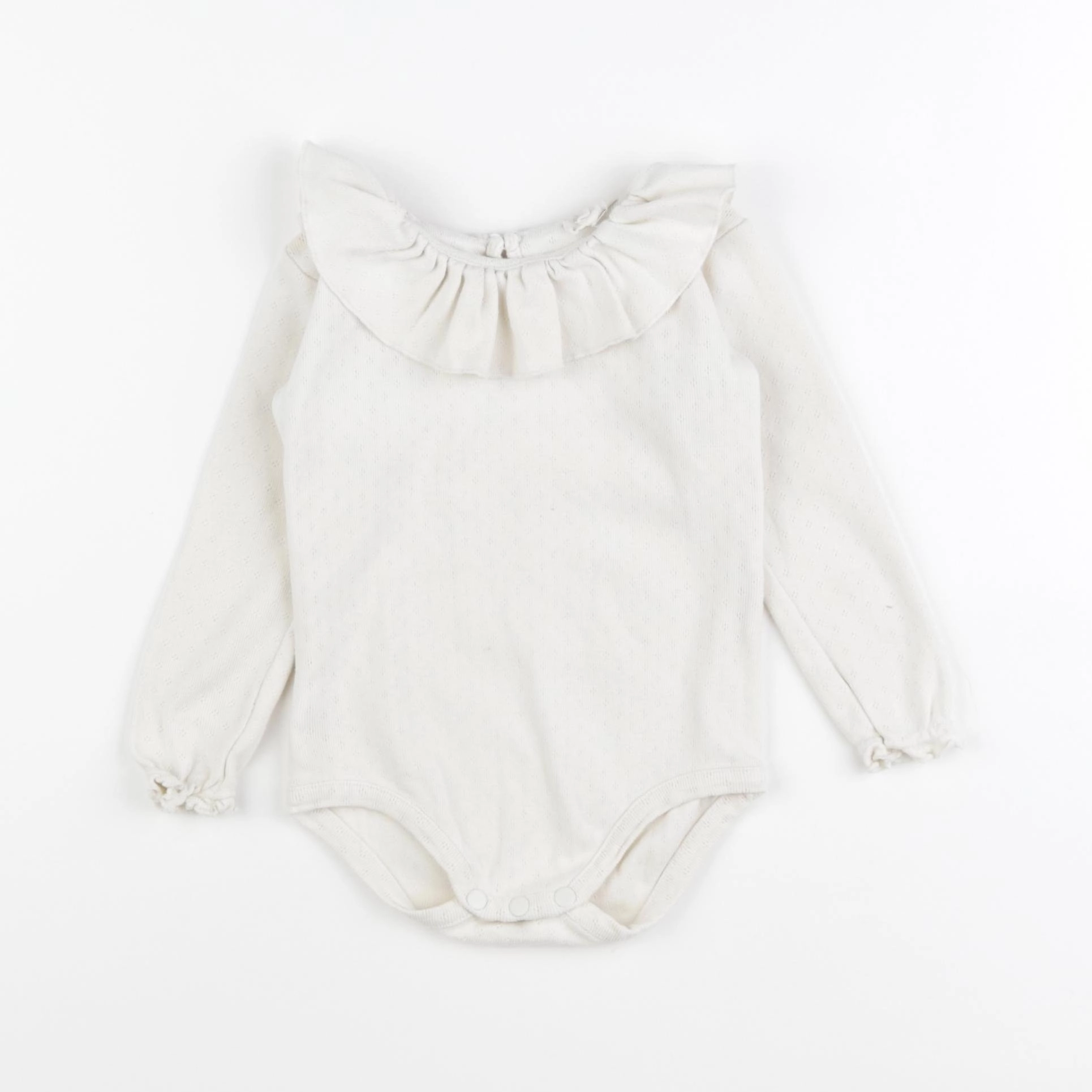 Marsou - body à col beige - 18 mois