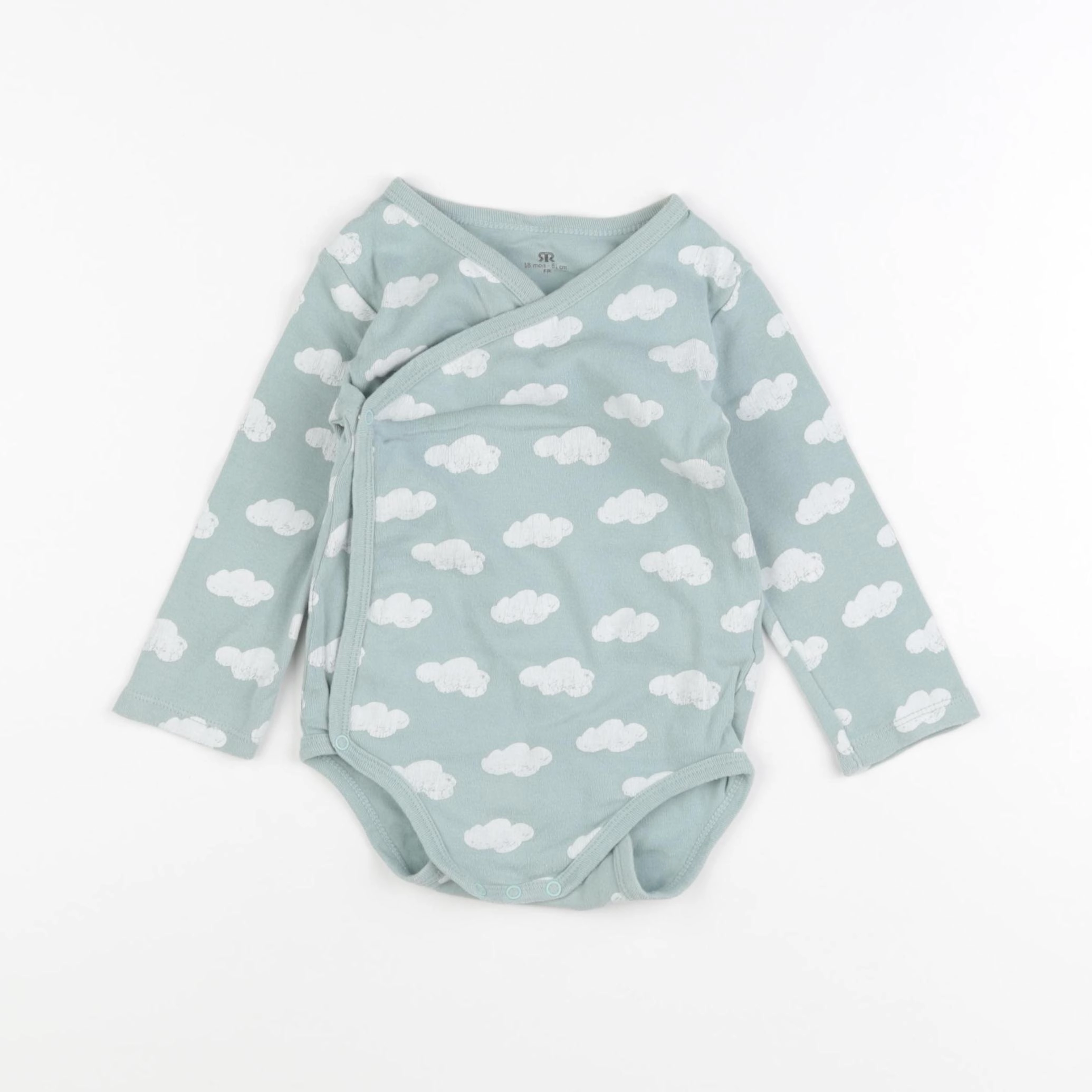 La Redoute - body vert - 18 mois