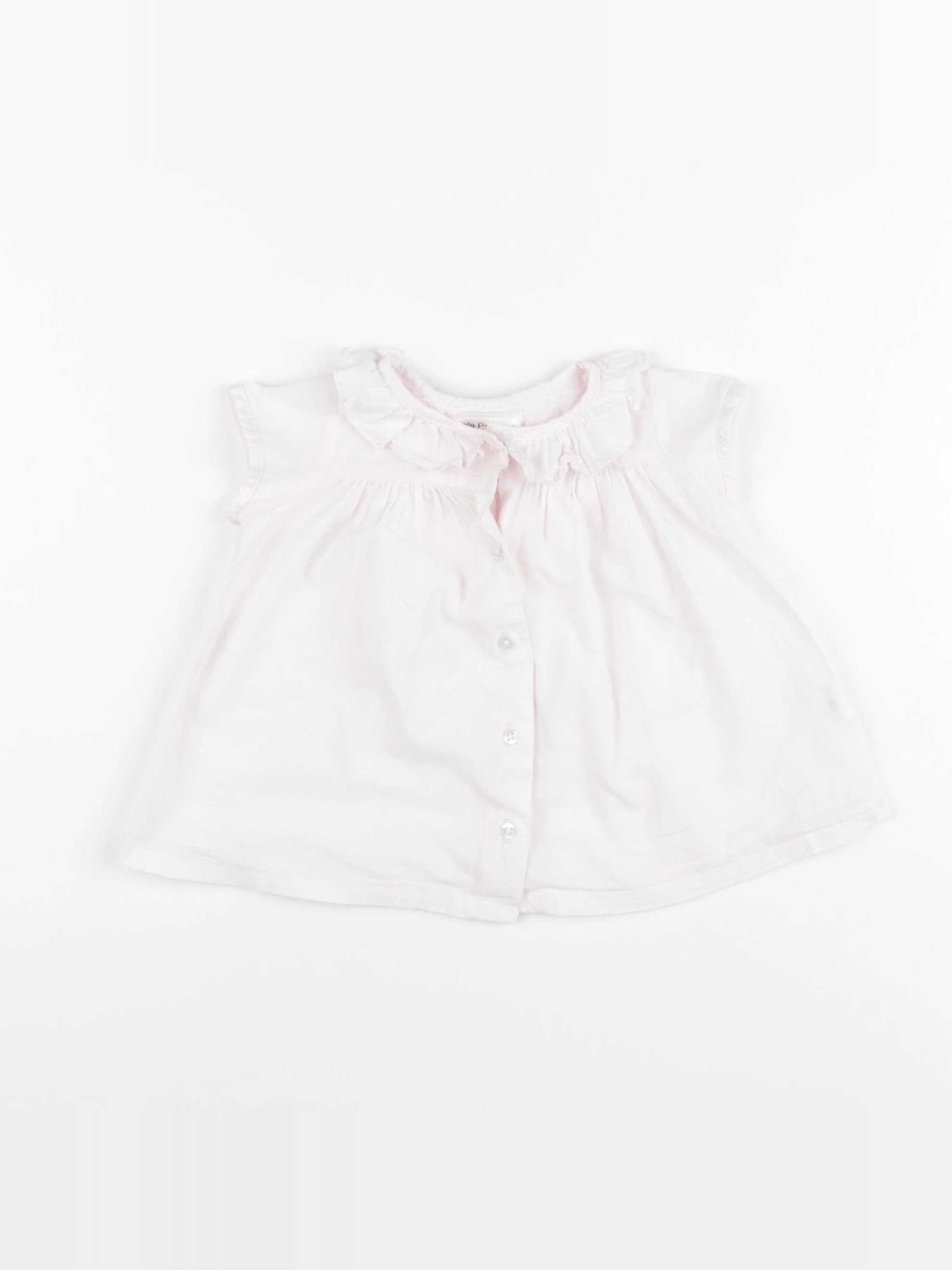 Lola Palacios - blouse rose - 18 mois