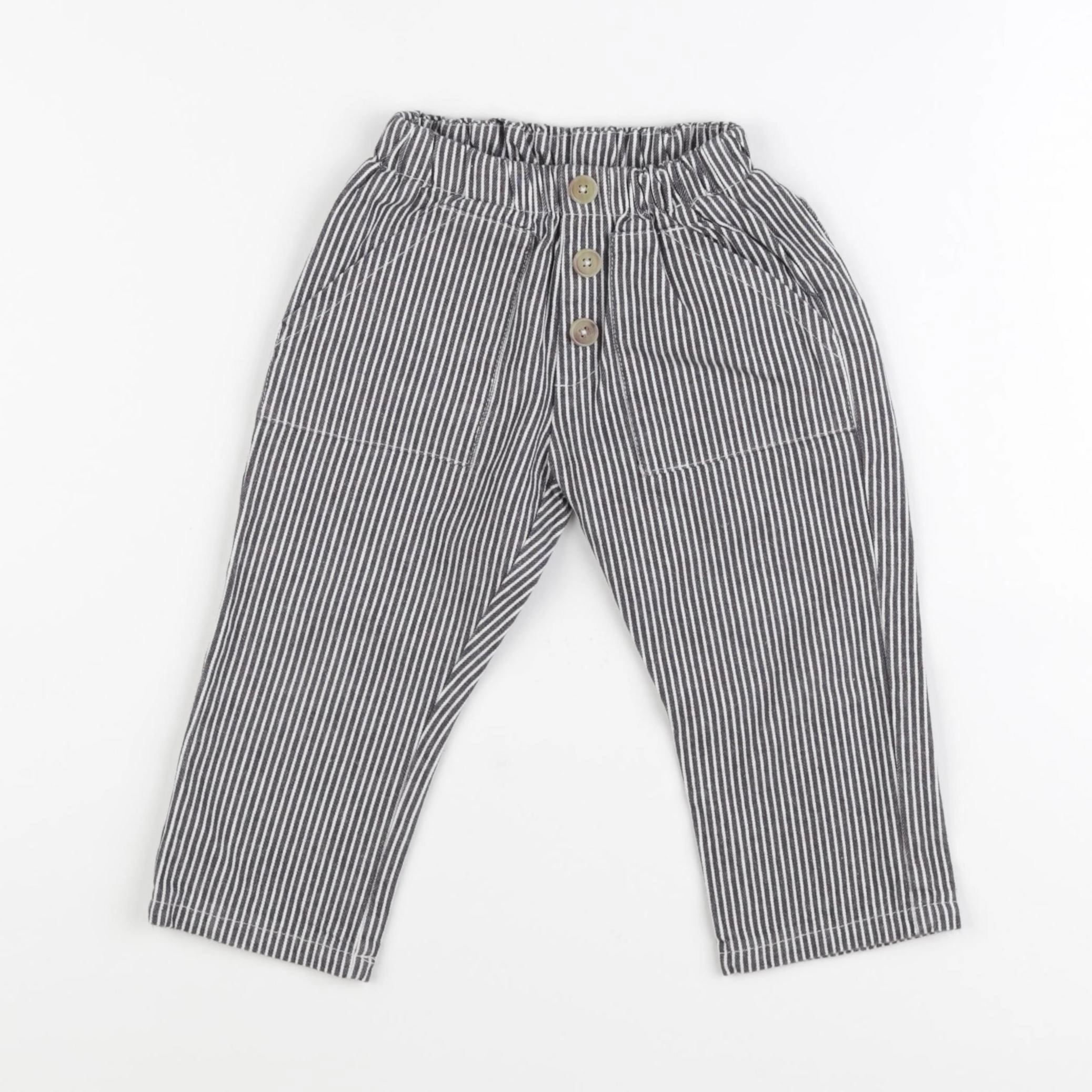 Détours par Laure de Sagazan - pantalon gris - 2 ans