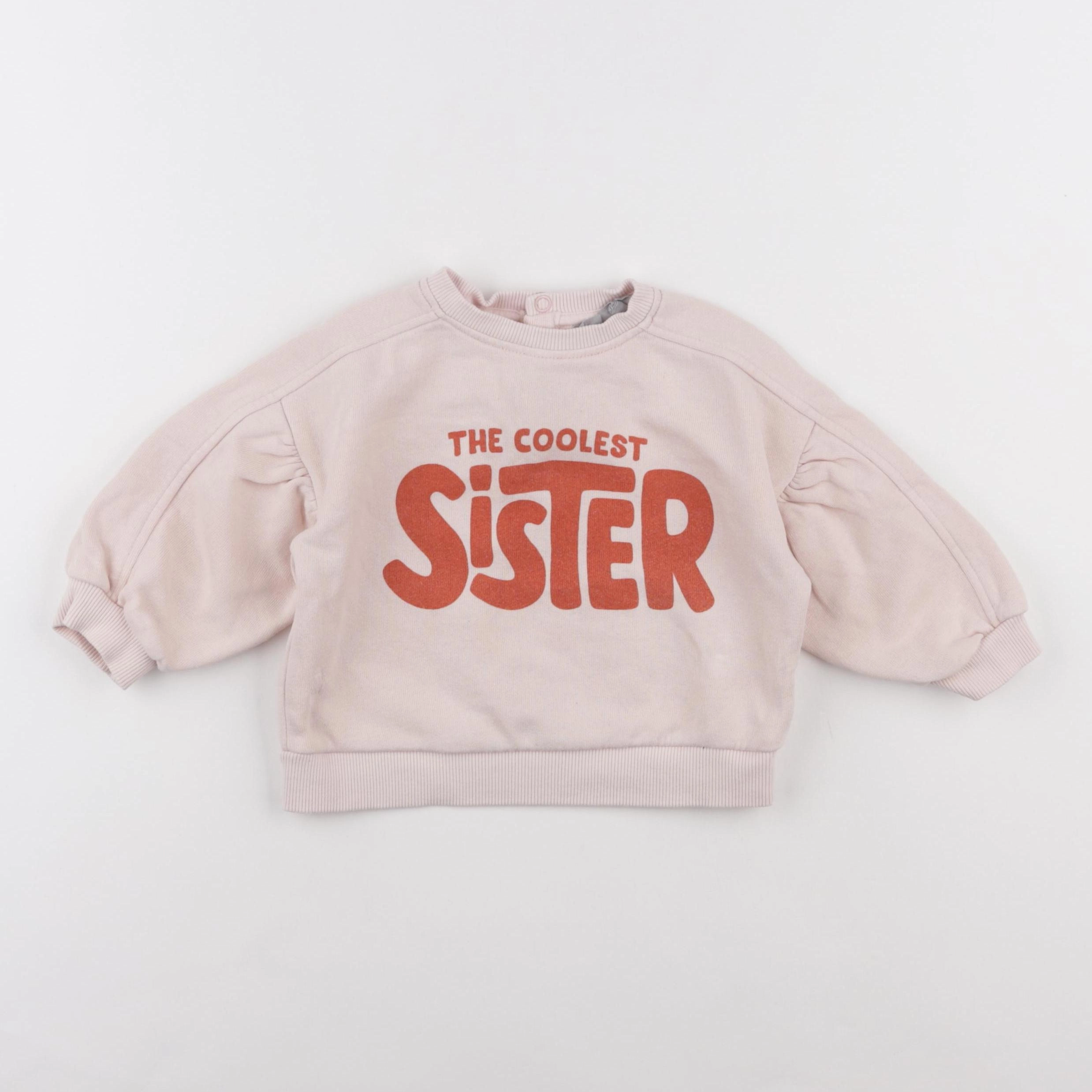 Boutchou - sweat rose - 18 mois