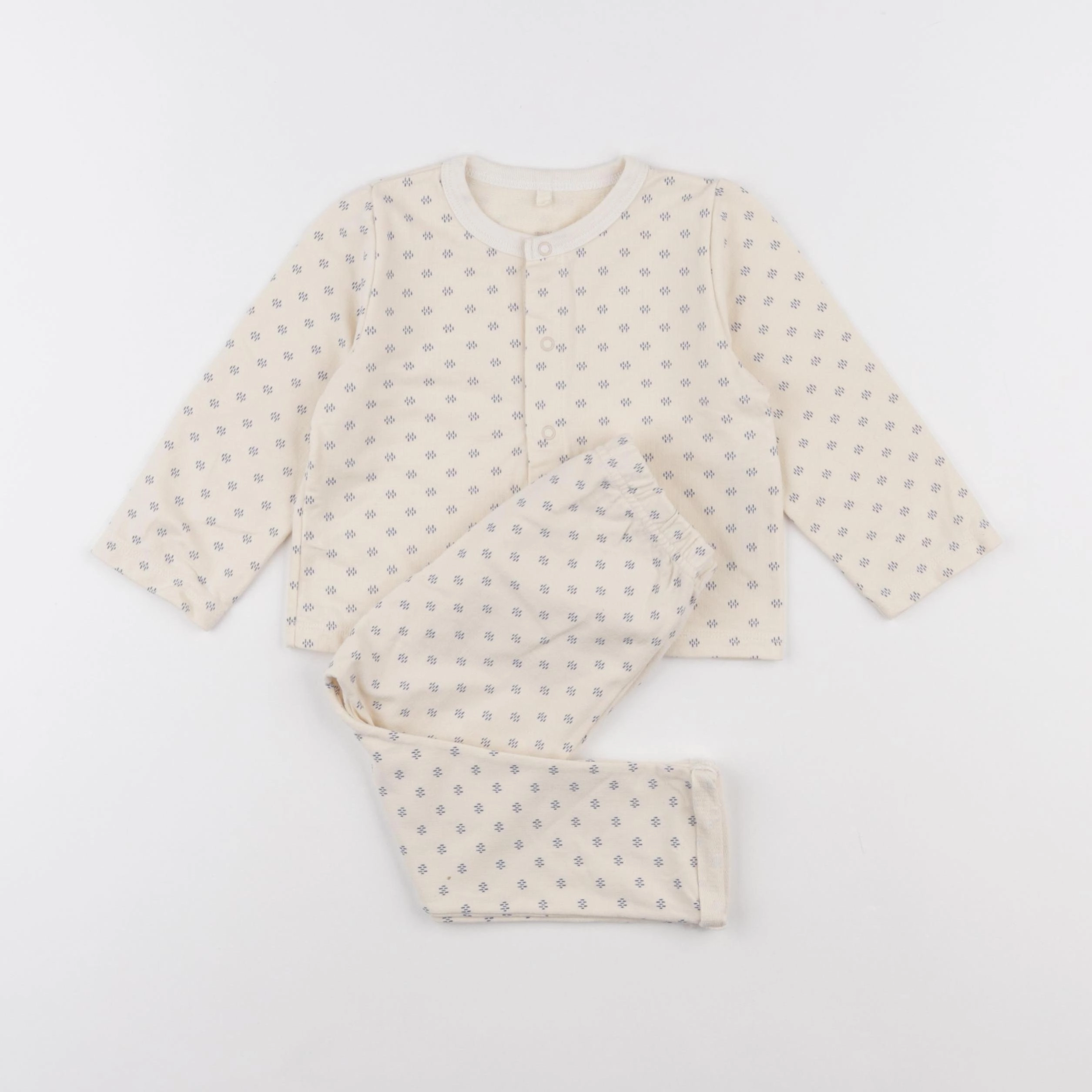 Petit Bateau - pyjama coton multicolore - 18 mois
