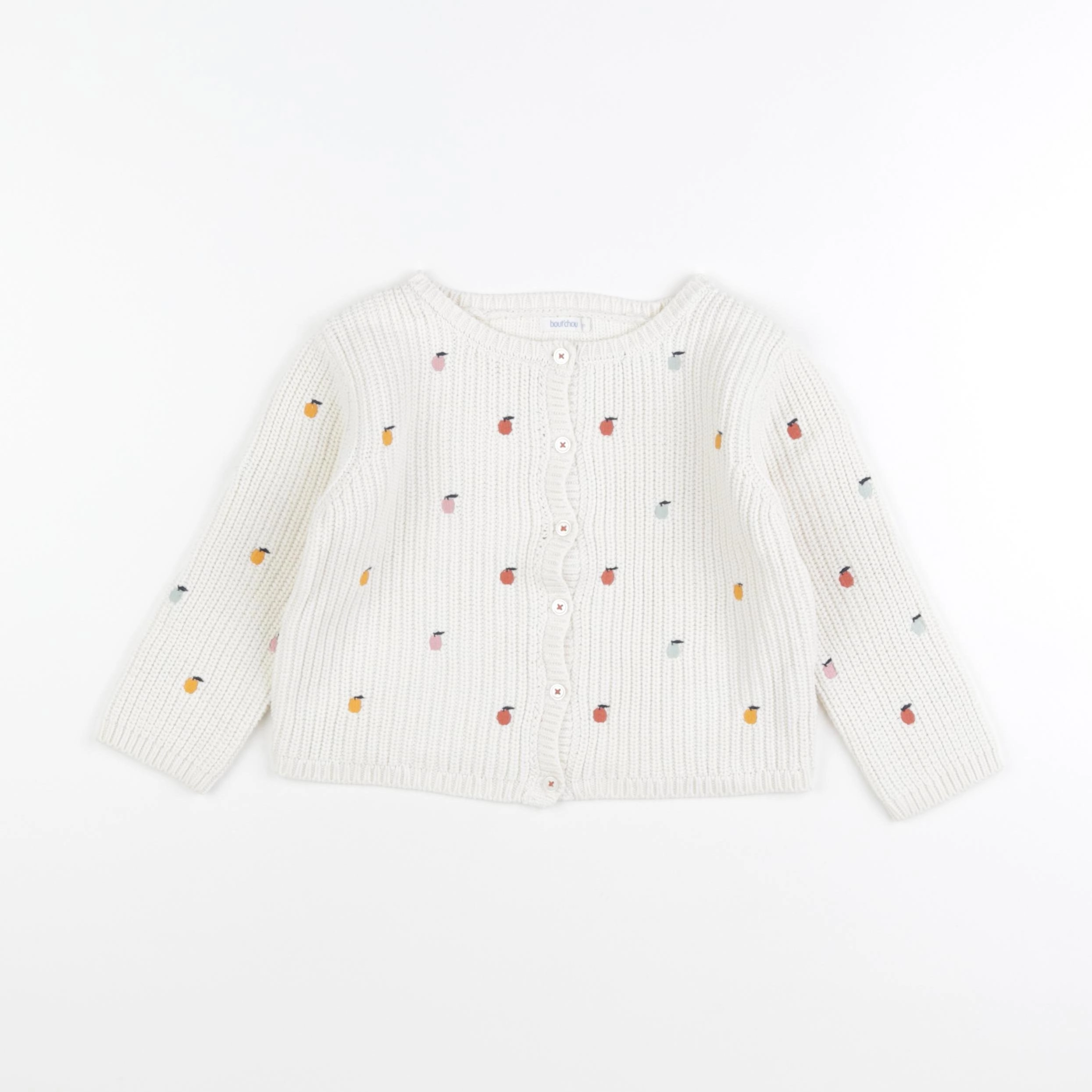 Boutchou - gilet blanc - 36 mois