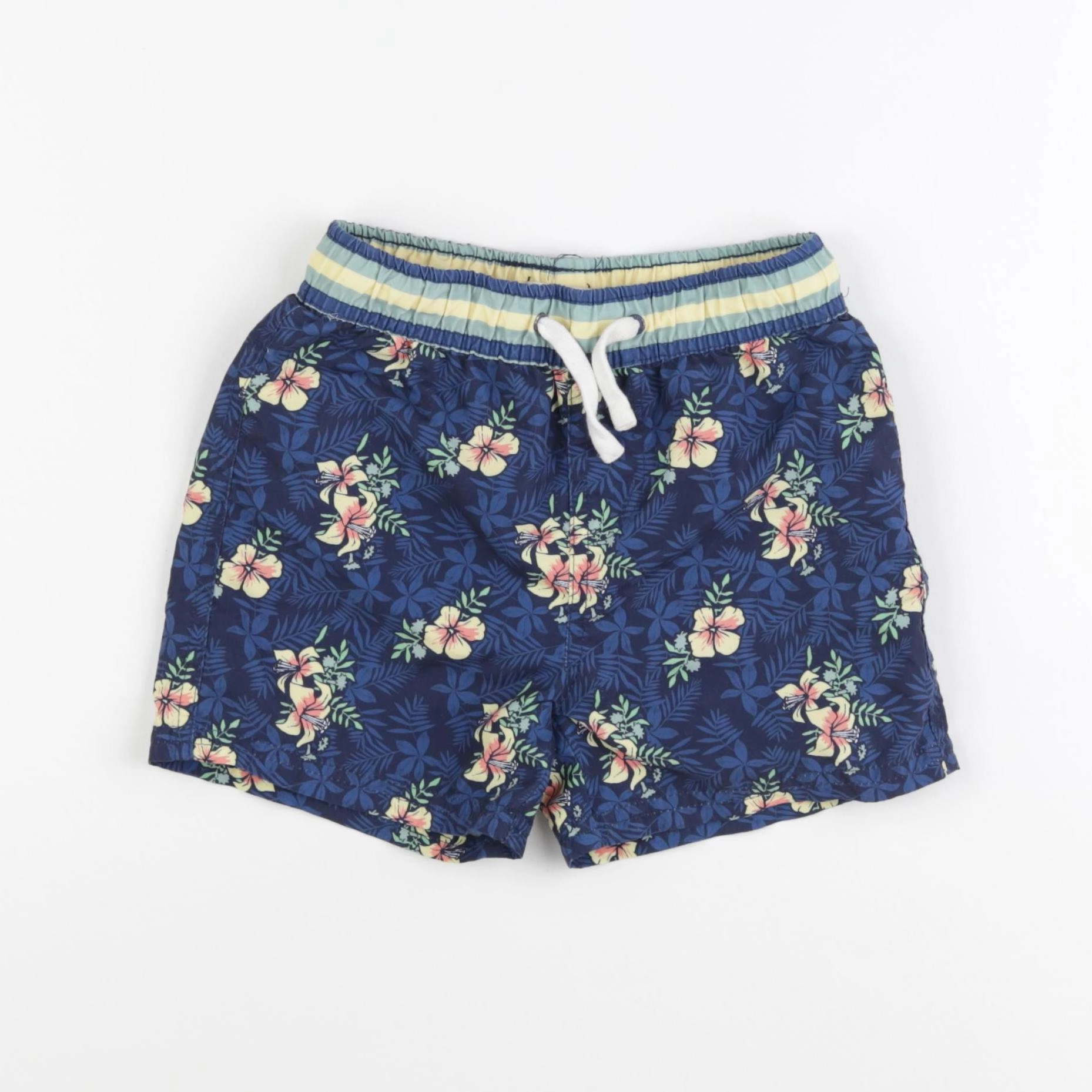 Vertbaudet - maillot de bain bleu - 6 ans