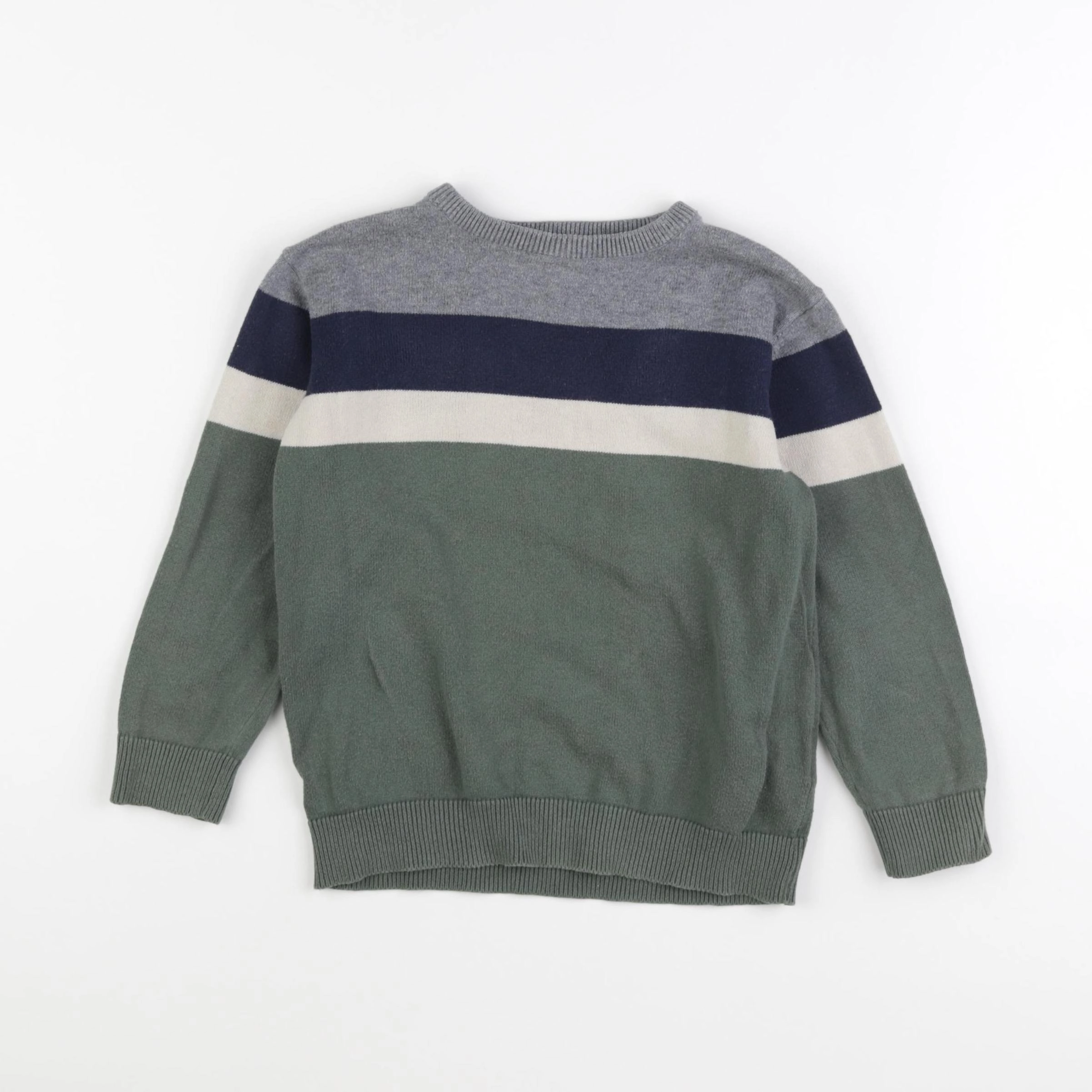 Vertbaudet - pull vert - 6 ans