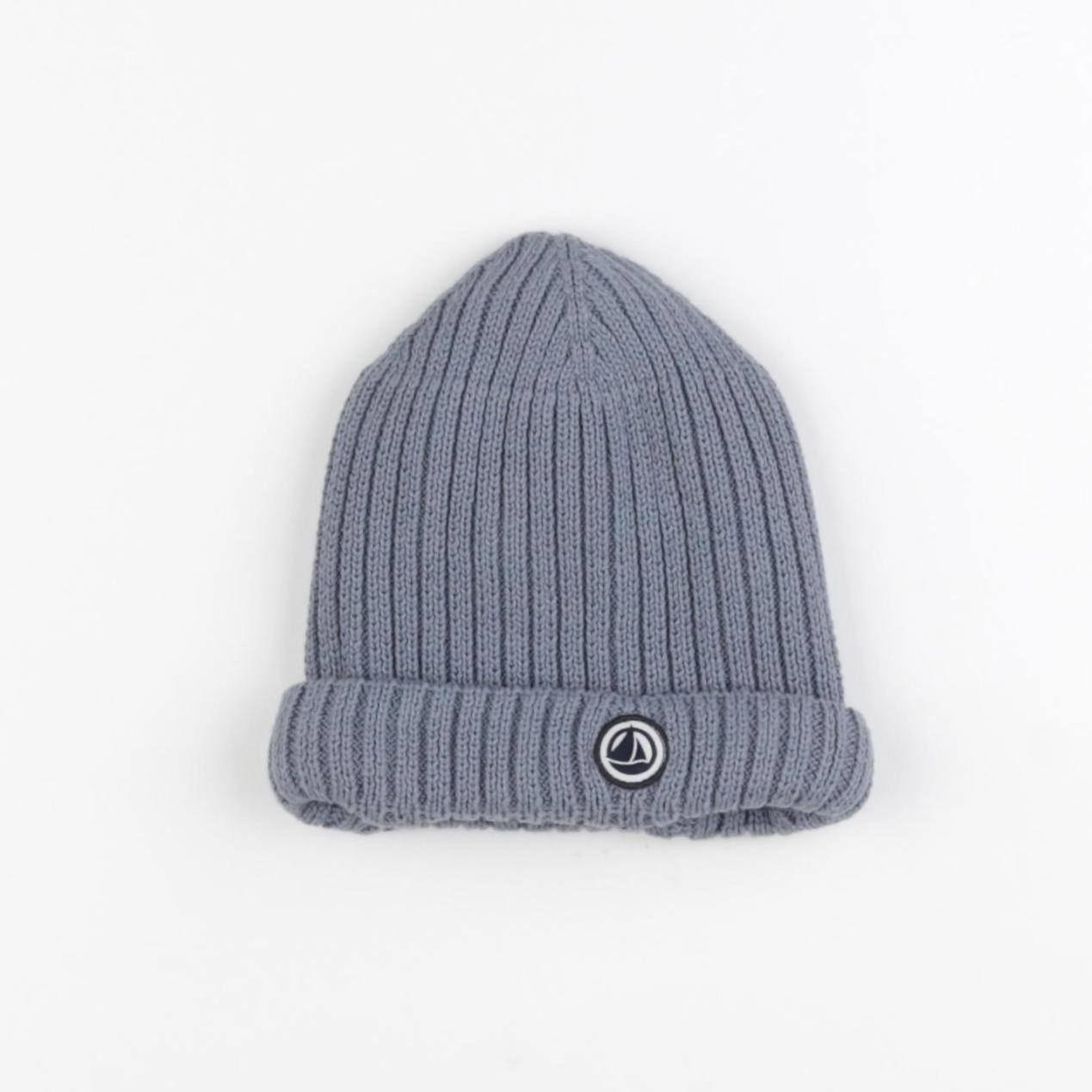 Petit Bateau - bonnet bleu - 24/36 mois