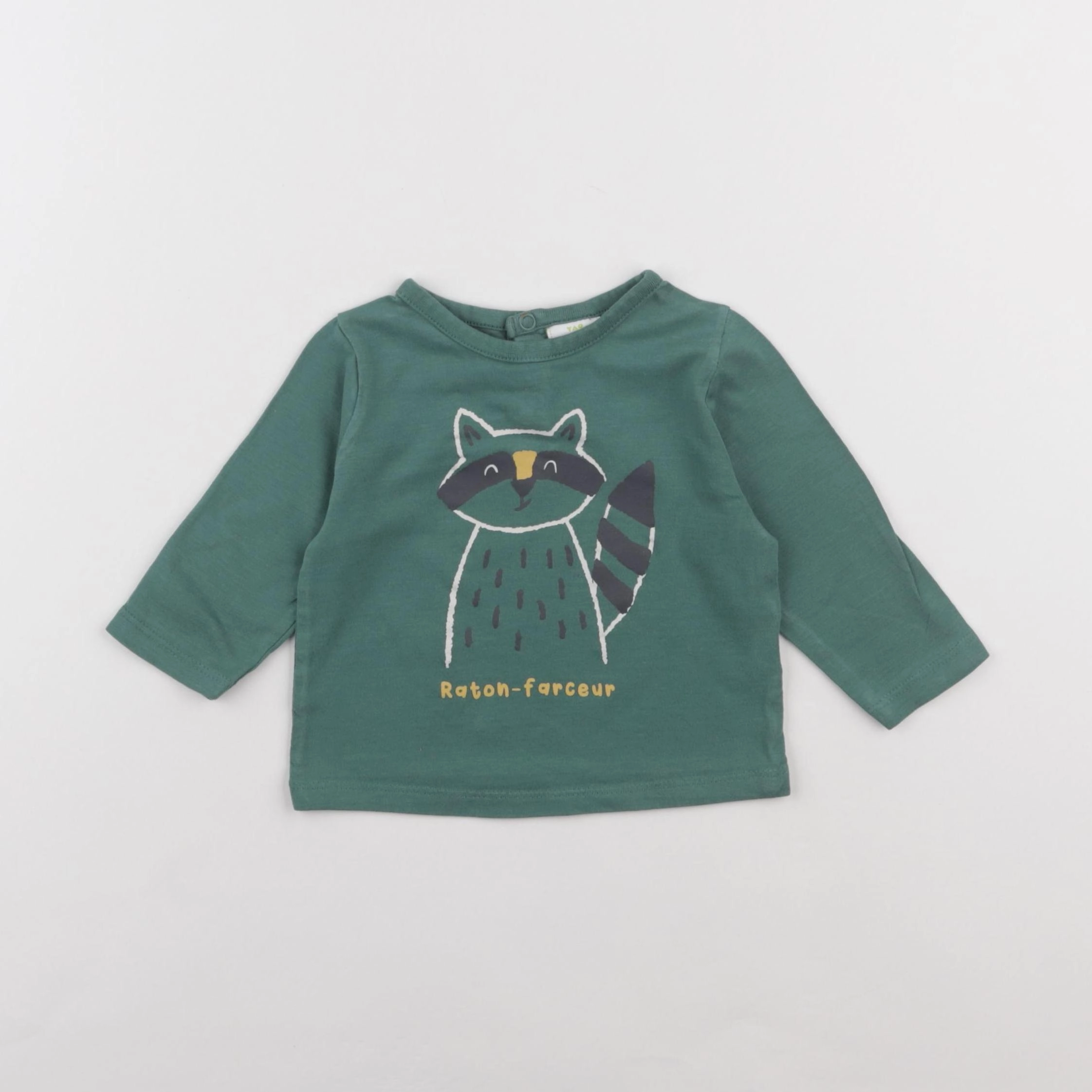 Tape à l'oeil - tee-shirt vert - 6 mois