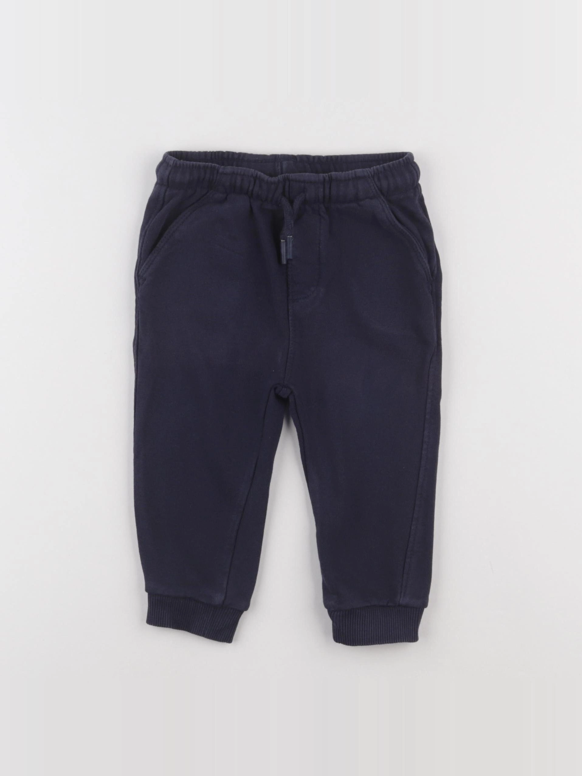 Mango - jogging bleu - 9/12 mois