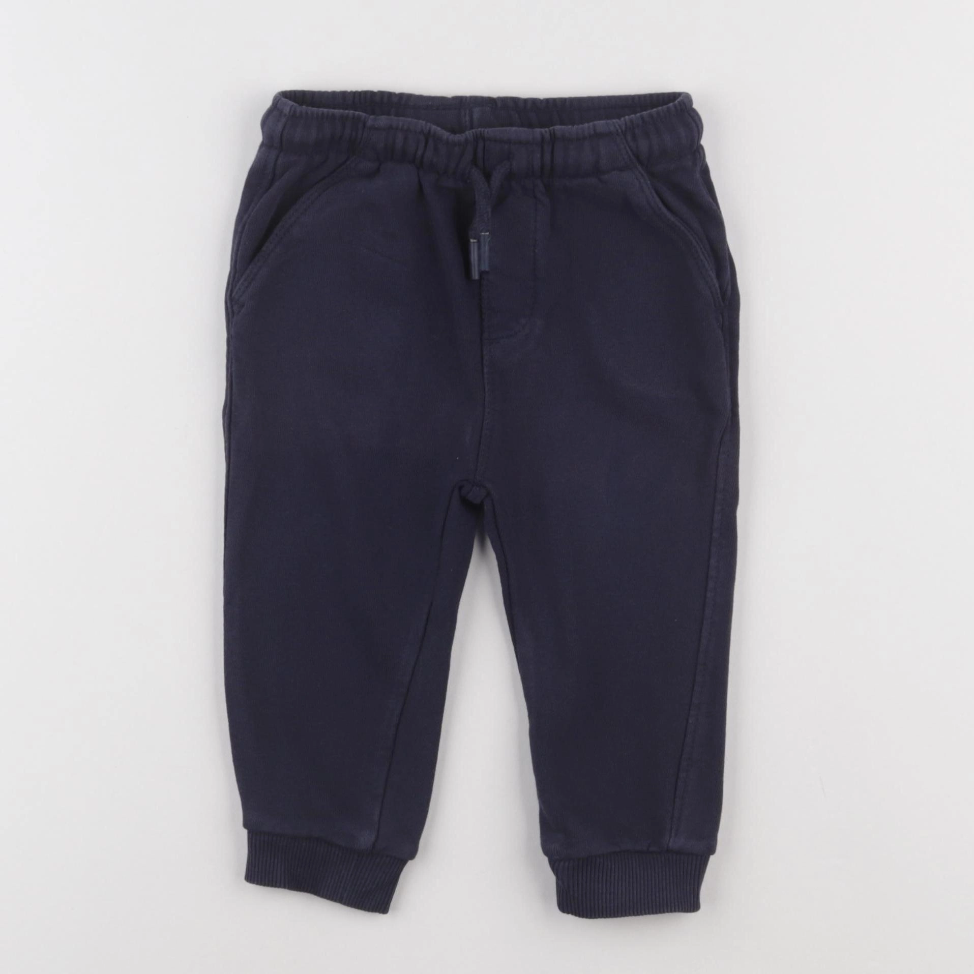 Mango - jogging bleu - 9/12 mois