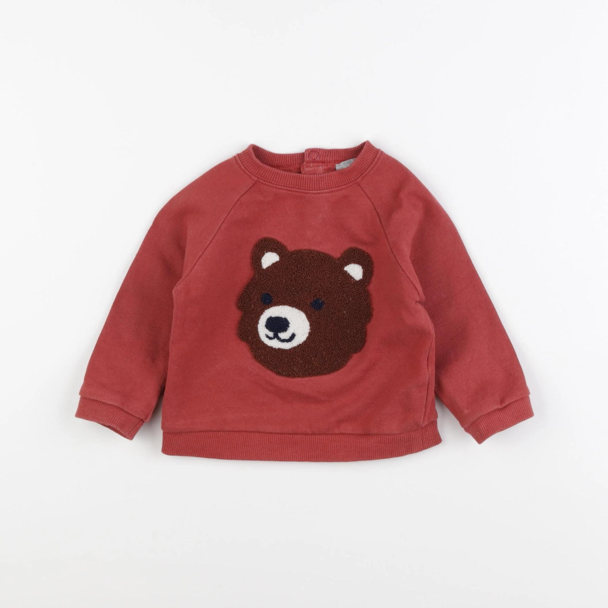 Boutchou - sweat rouge - 18 mois