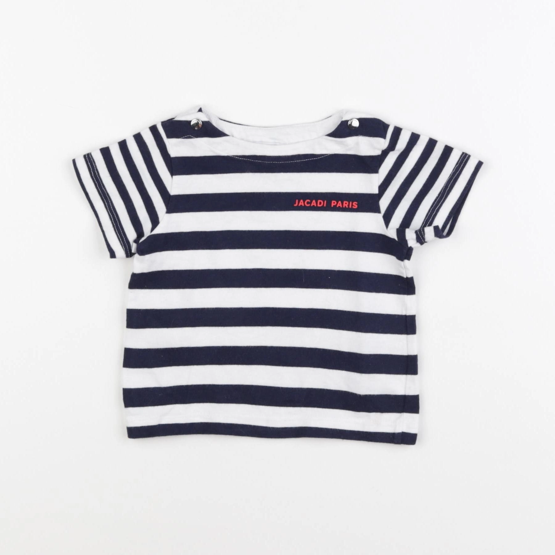 Jacadi - tee-shirt bleu - 12 mois