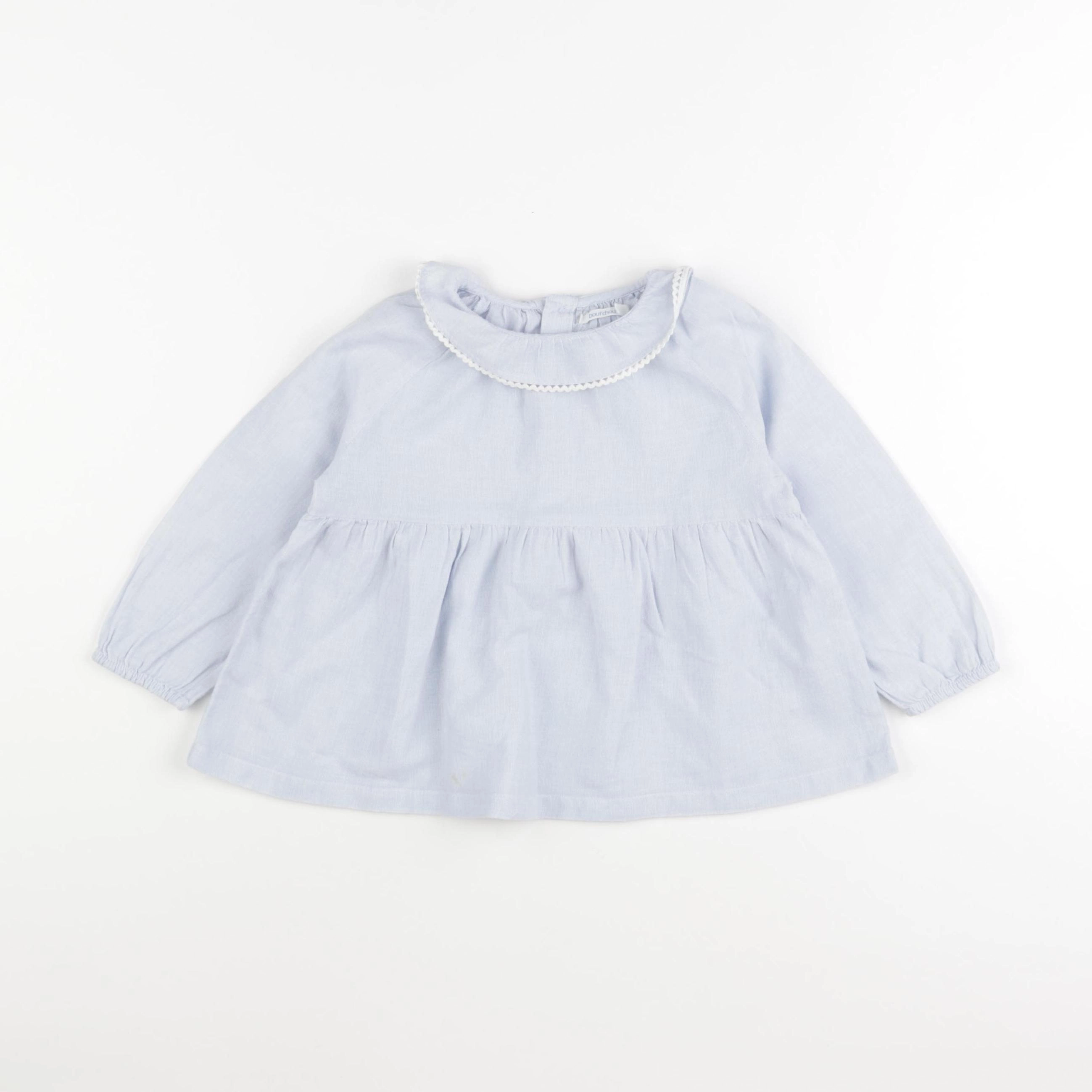Boutchou - blouse bleu - 24 mois