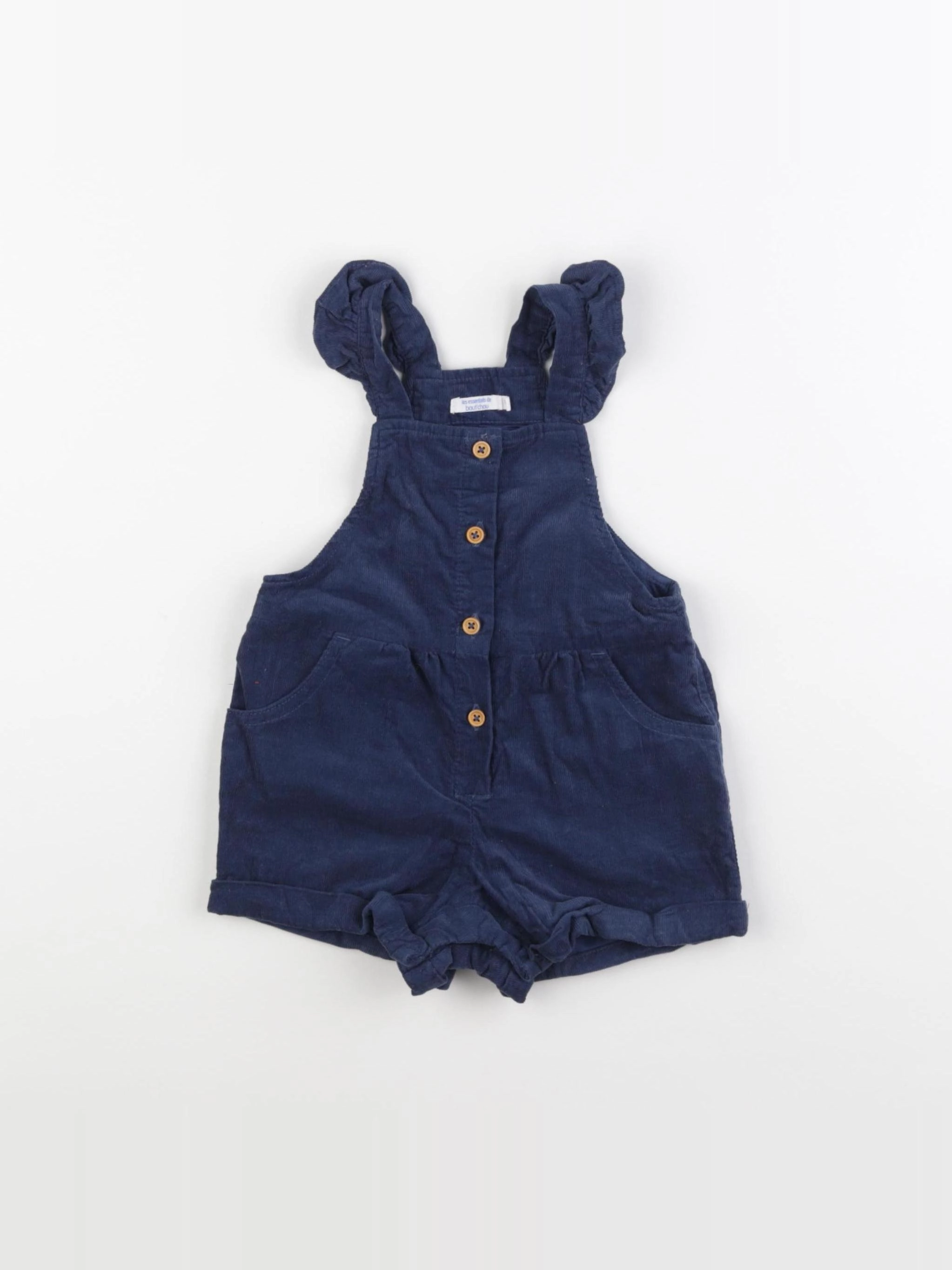 Boutchou - salopette bleu - 12 mois
