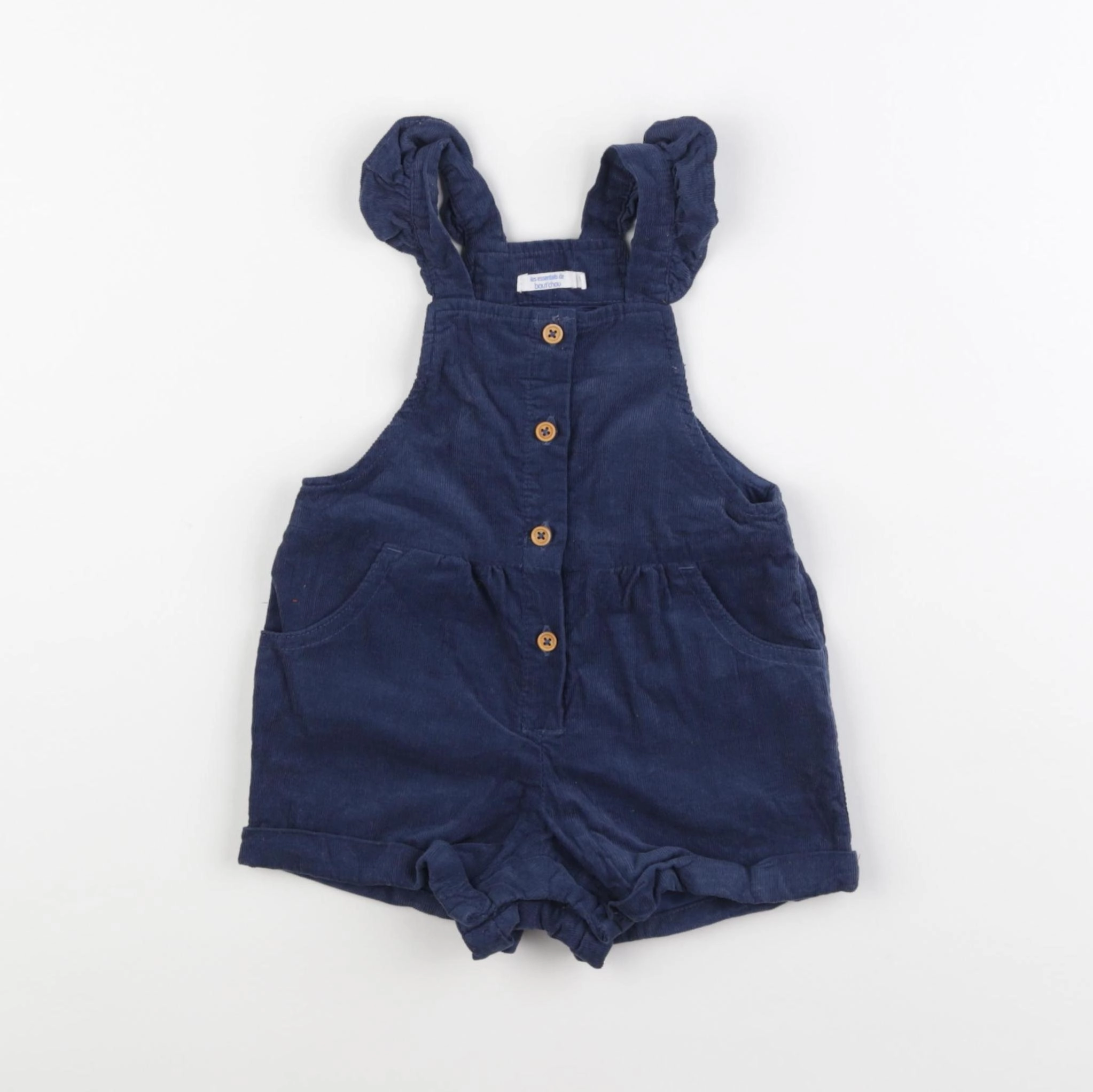 Boutchou - salopette bleu - 12 mois