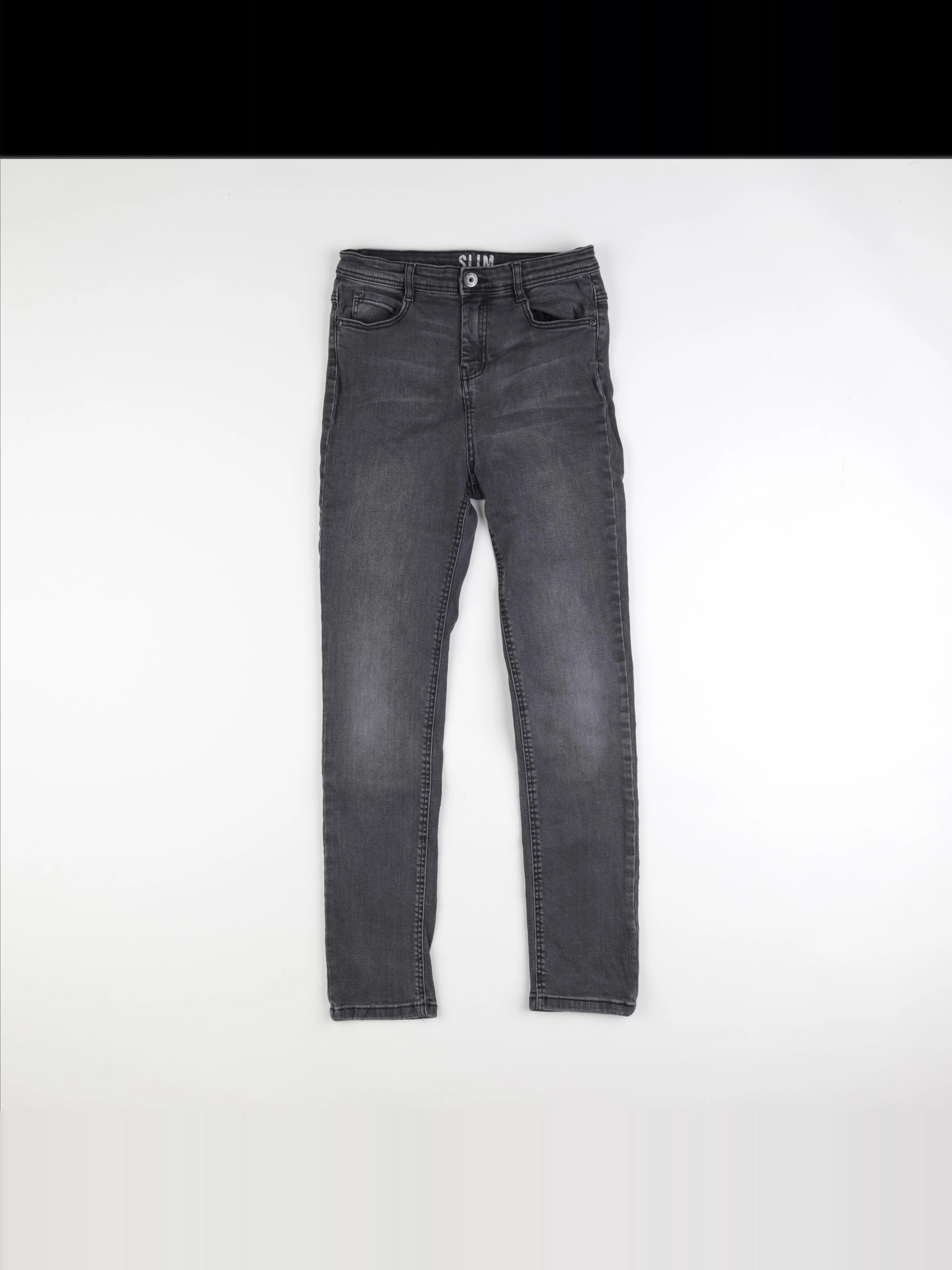 Vertbaudet - jean gris - 12 ans