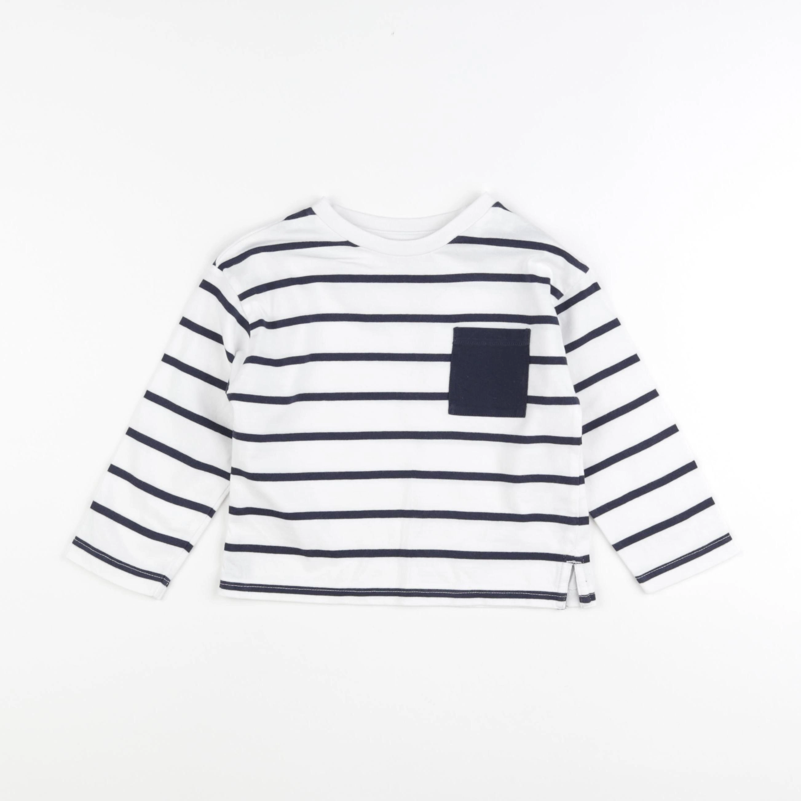Vertbaudet - tee-shirt blanc - 4 ans